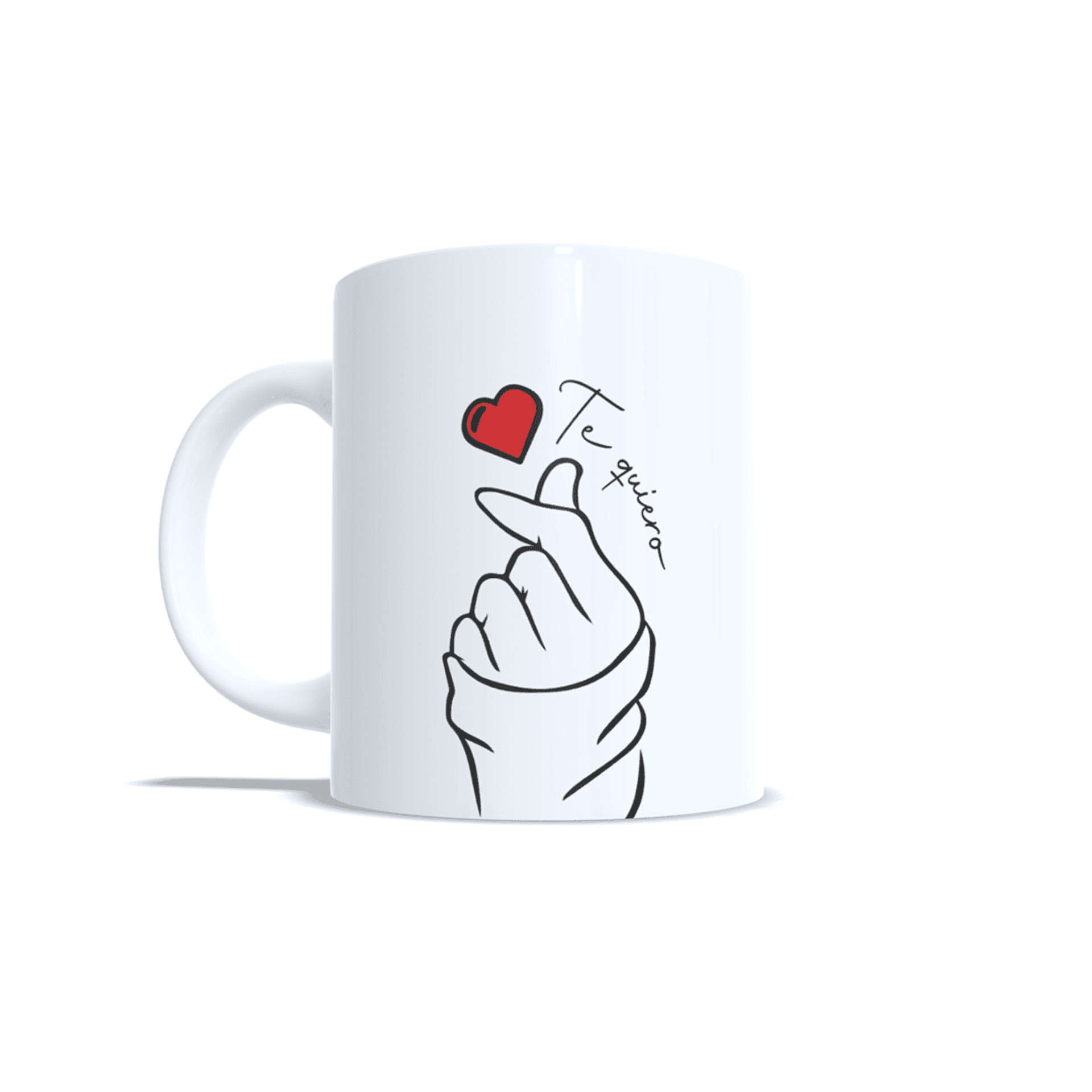 Taza personalizada para parejas aniversario san Valentin regalo aesthetic Korean - 2