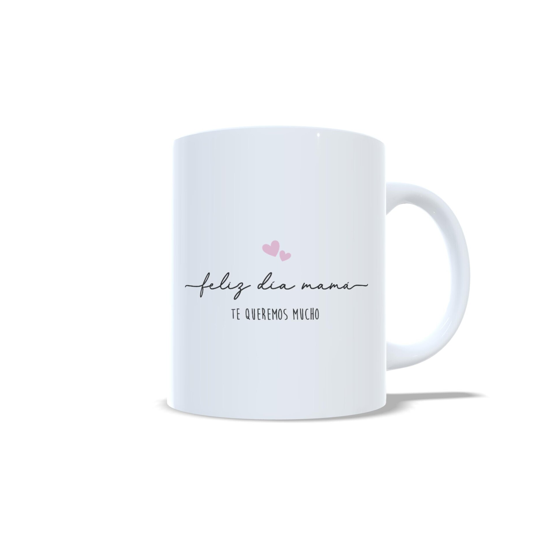 Taza personalizada día de la madre mamá flores tallos regalo madres Enna Blues - 4