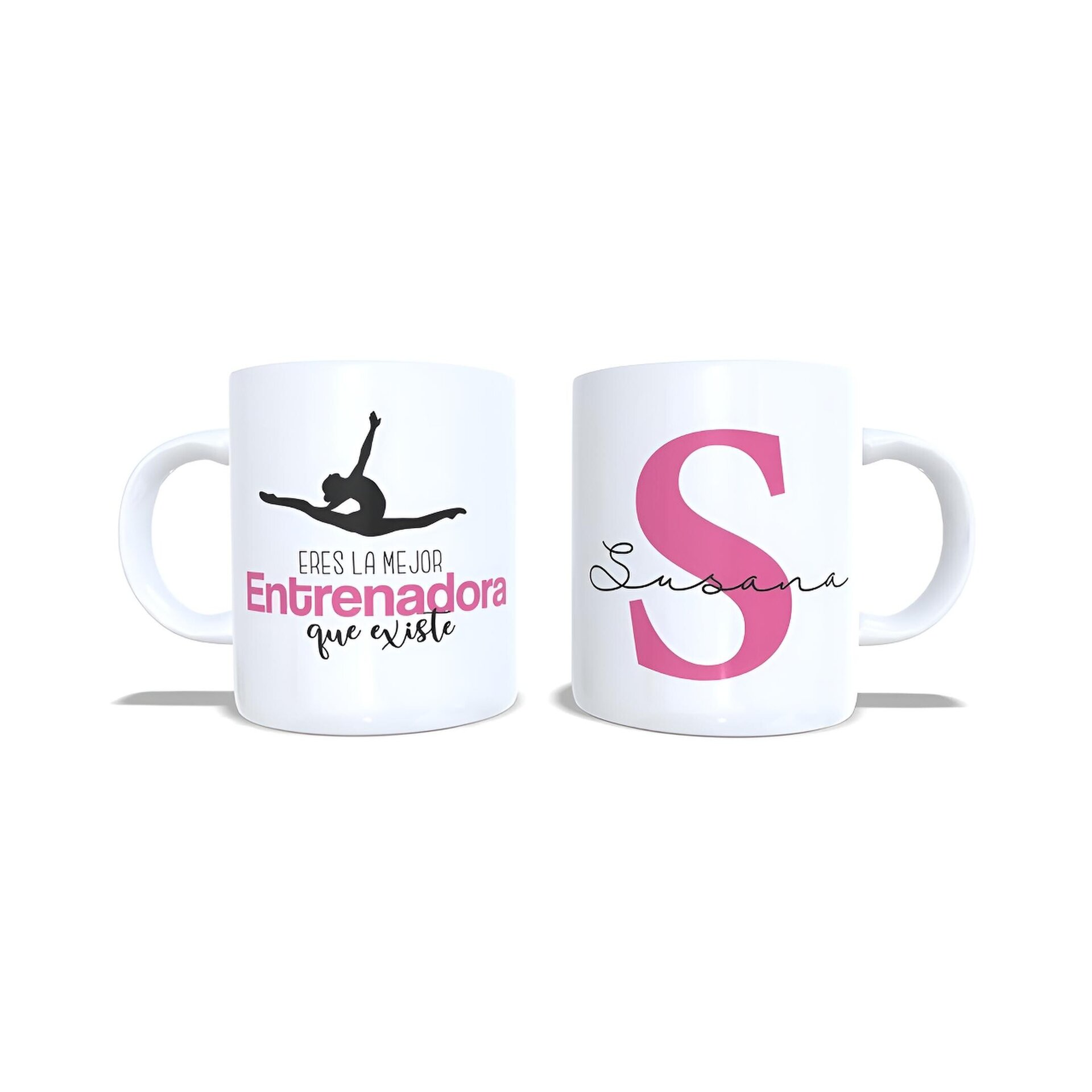 Taza personalizada Gimnasia Rítmica mejor entrenadora Enna Blues - 3