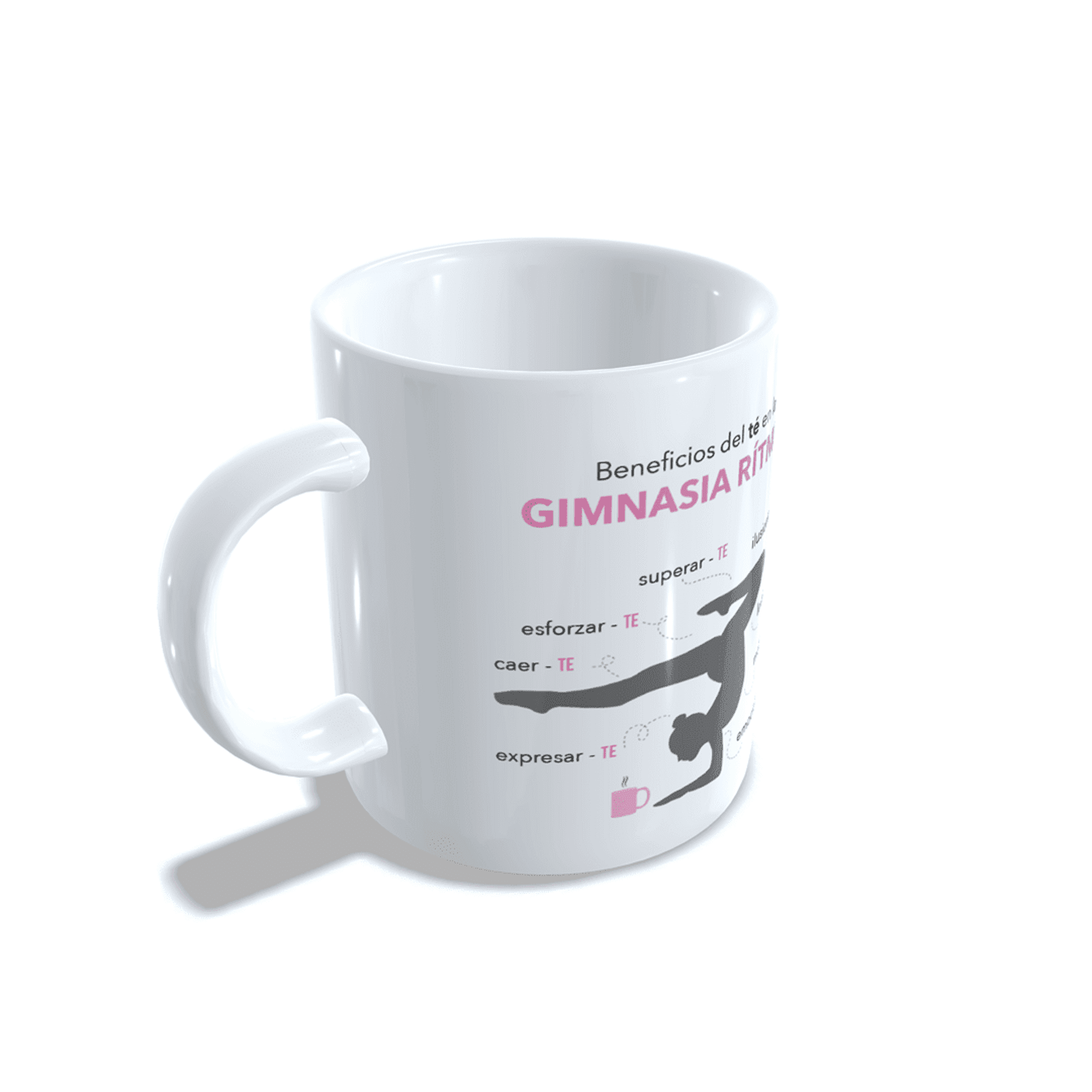 Taza personalizada gimnasia rítmica beneficios del té para gimnastas regalo - 2