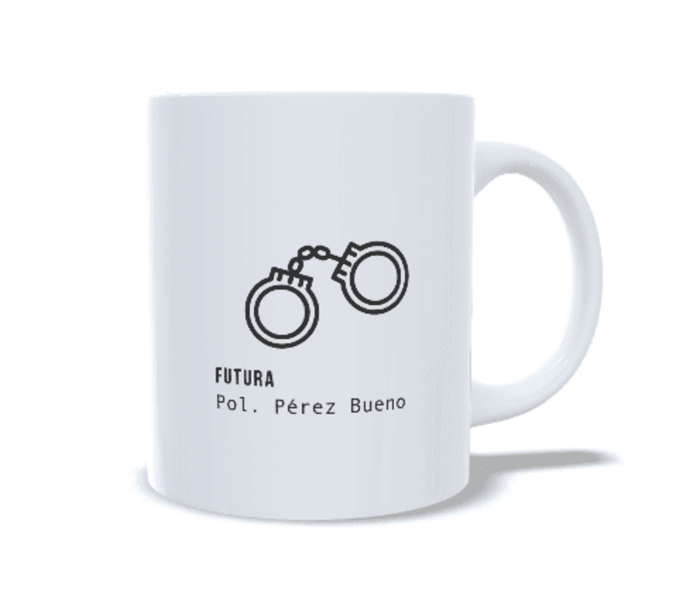Taza personalizada regalo para estudiantes policía funcionarios - 3