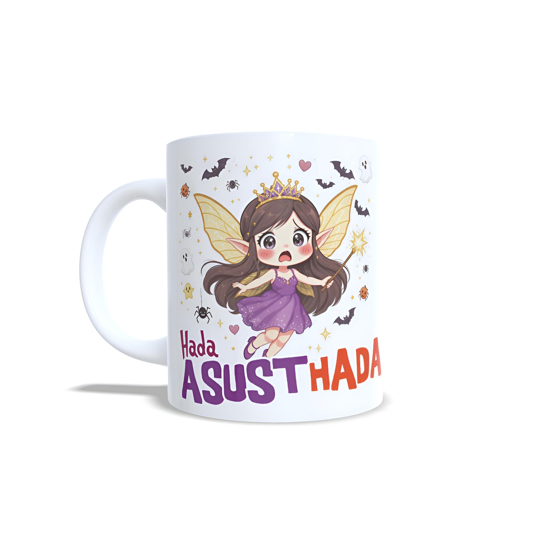 Taza personalizada Hada Asusthada asustada miedo susto halloween Enna Blues - 5
