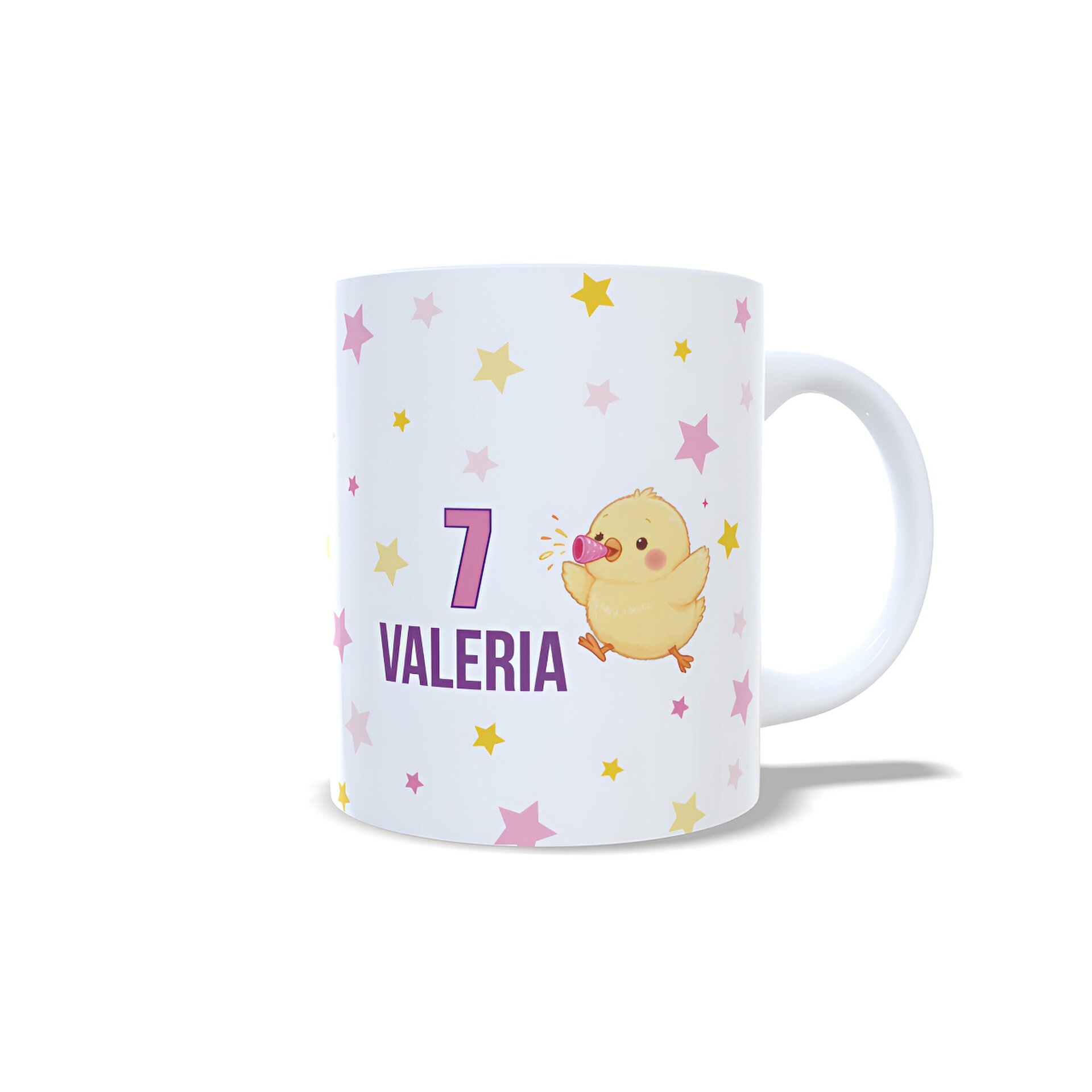 Taza personalizada feliz cumpleaños felicitación pollito Enna Blues regalo - 4