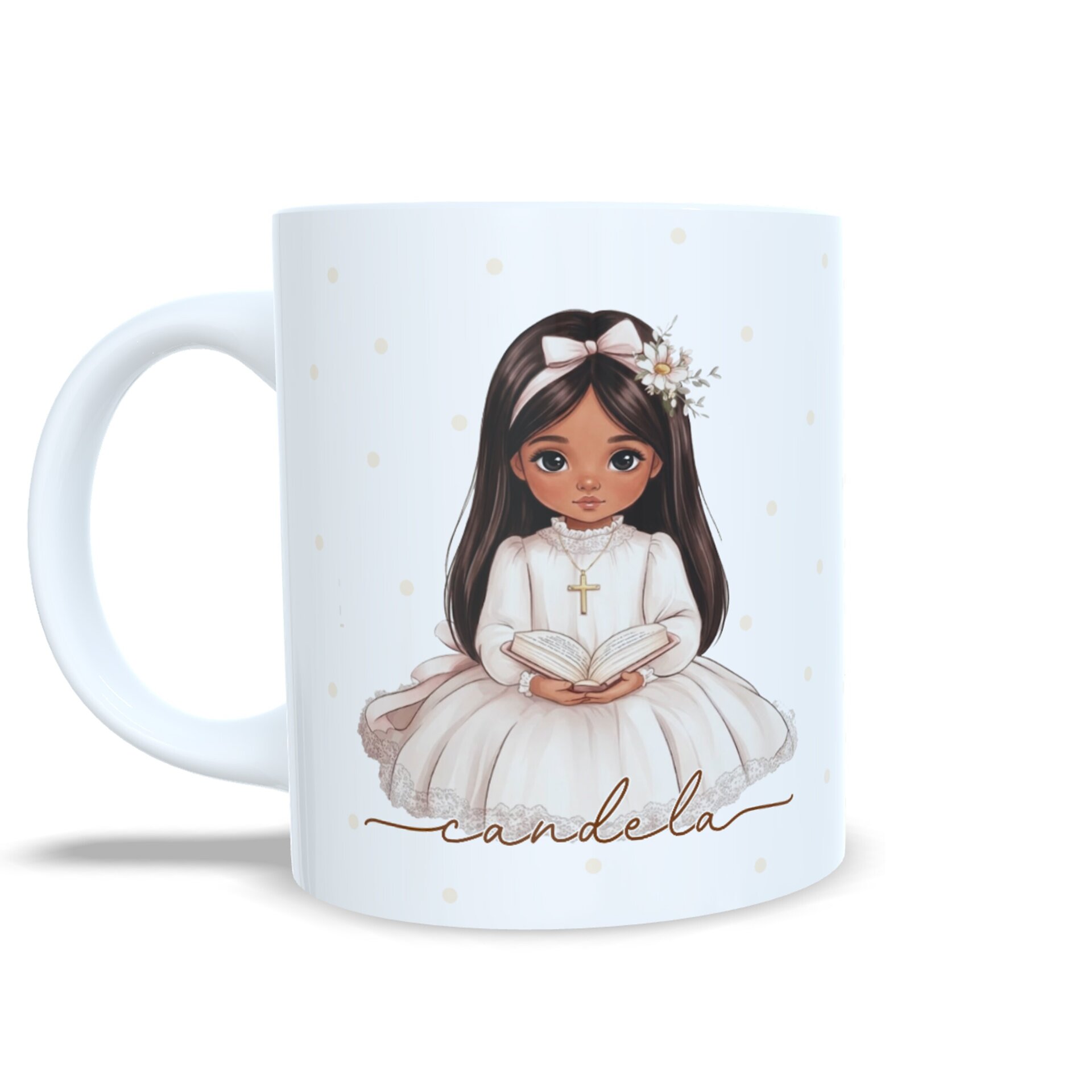 Taza personalizada comunión niña varios modelos - 5