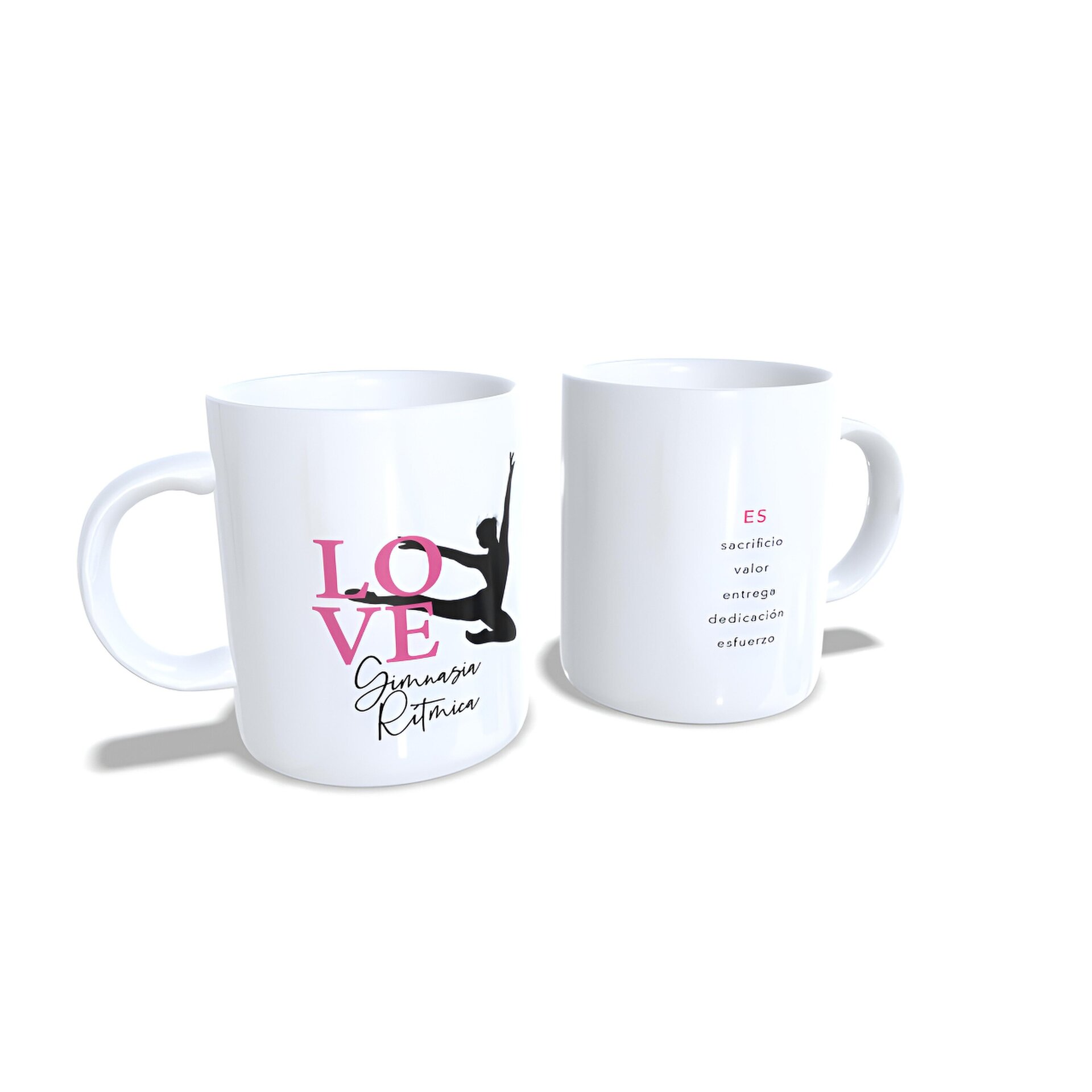 Taza personalizada Gimnasia Rítmica LOVE Sacrificio Esfuerzo regalo gimnastas - 4
