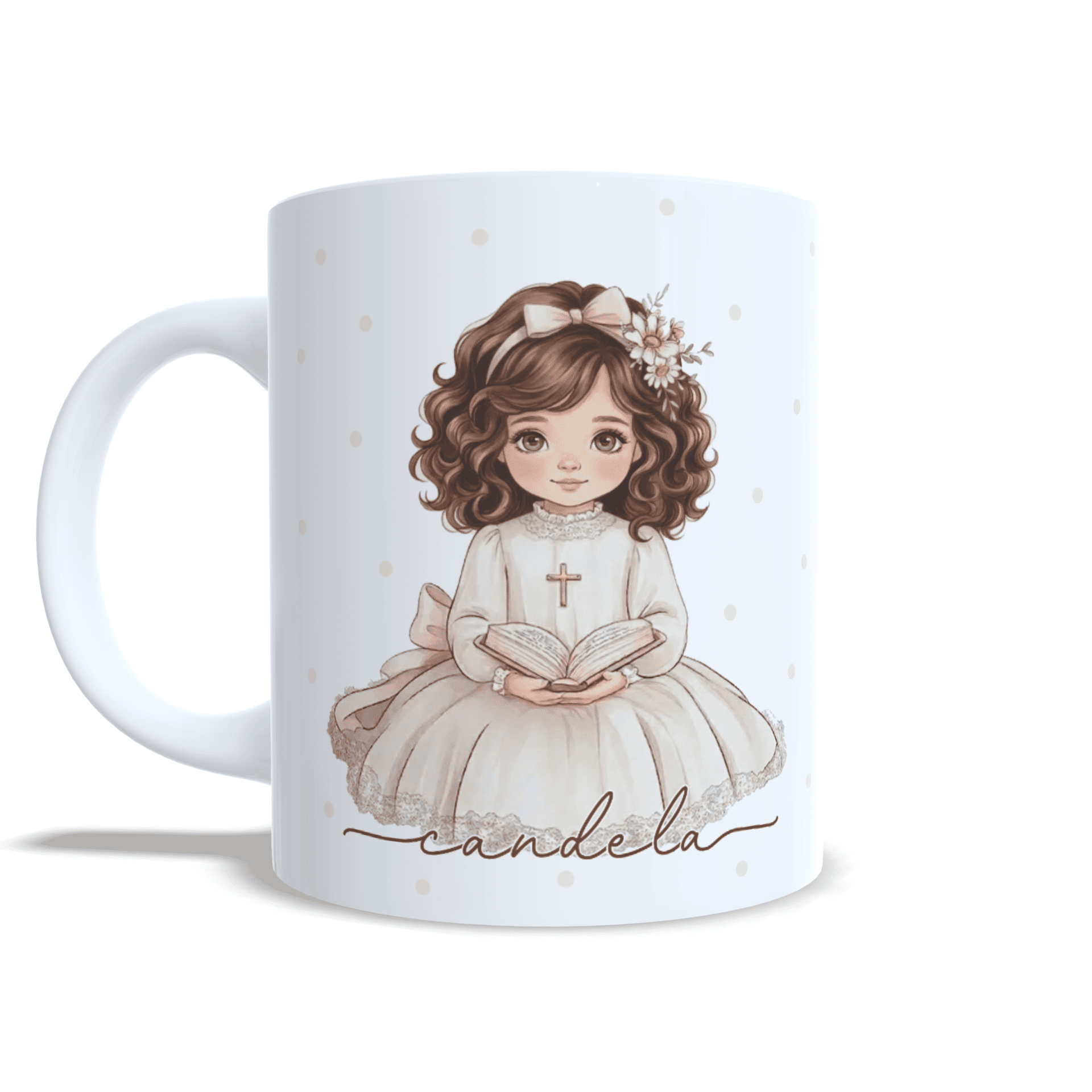 Taza personalizada comunión niña varios modelos - 8