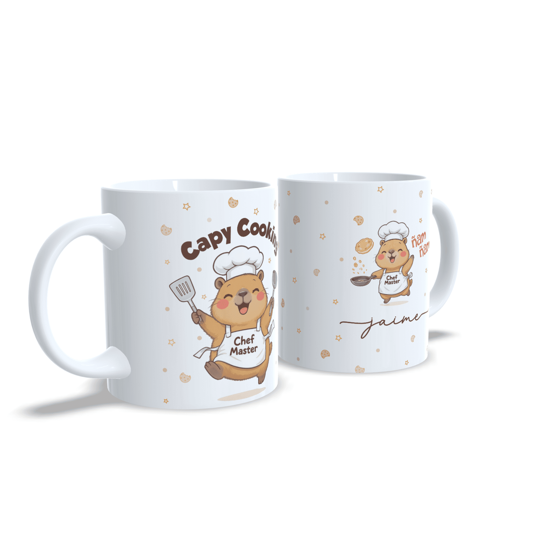Capi Cooking Capibara Chef Cocinero - Taza personalizada - 2