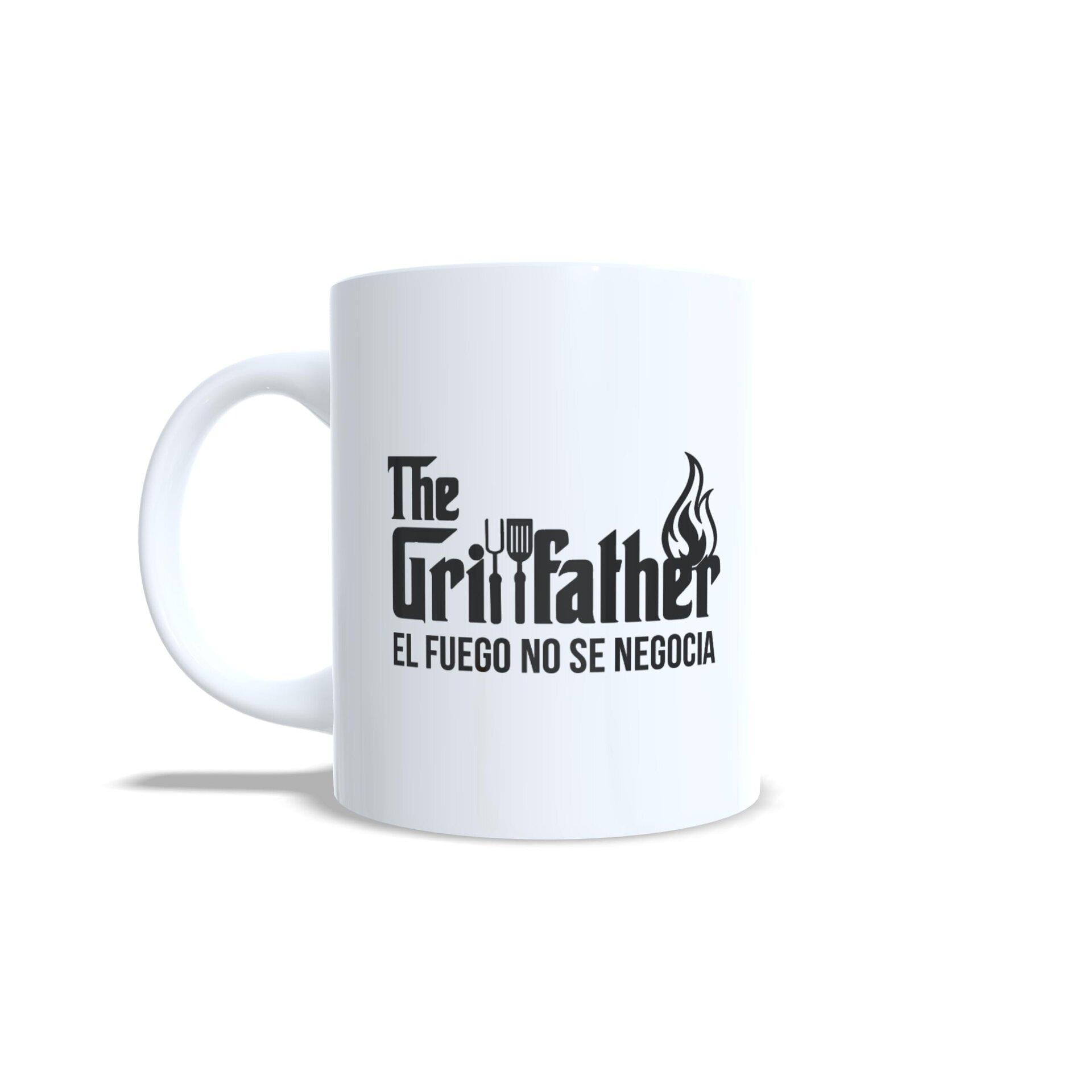 Taza personalizada El Padrino de las brasas GrillFather regalo barbacoa hombres - 2