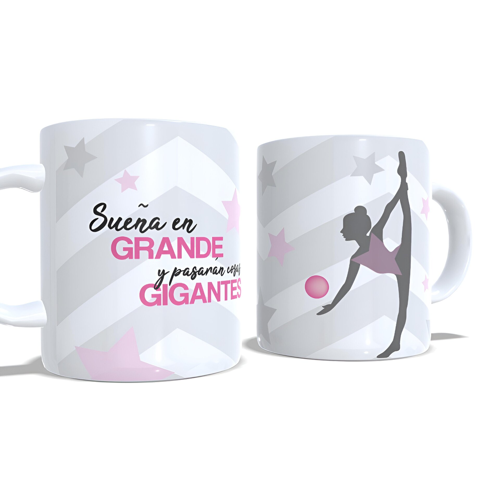 Taza personalizada Gimnasia Rítmica Pelota Sueña en grande regalo gimnastas - 2
