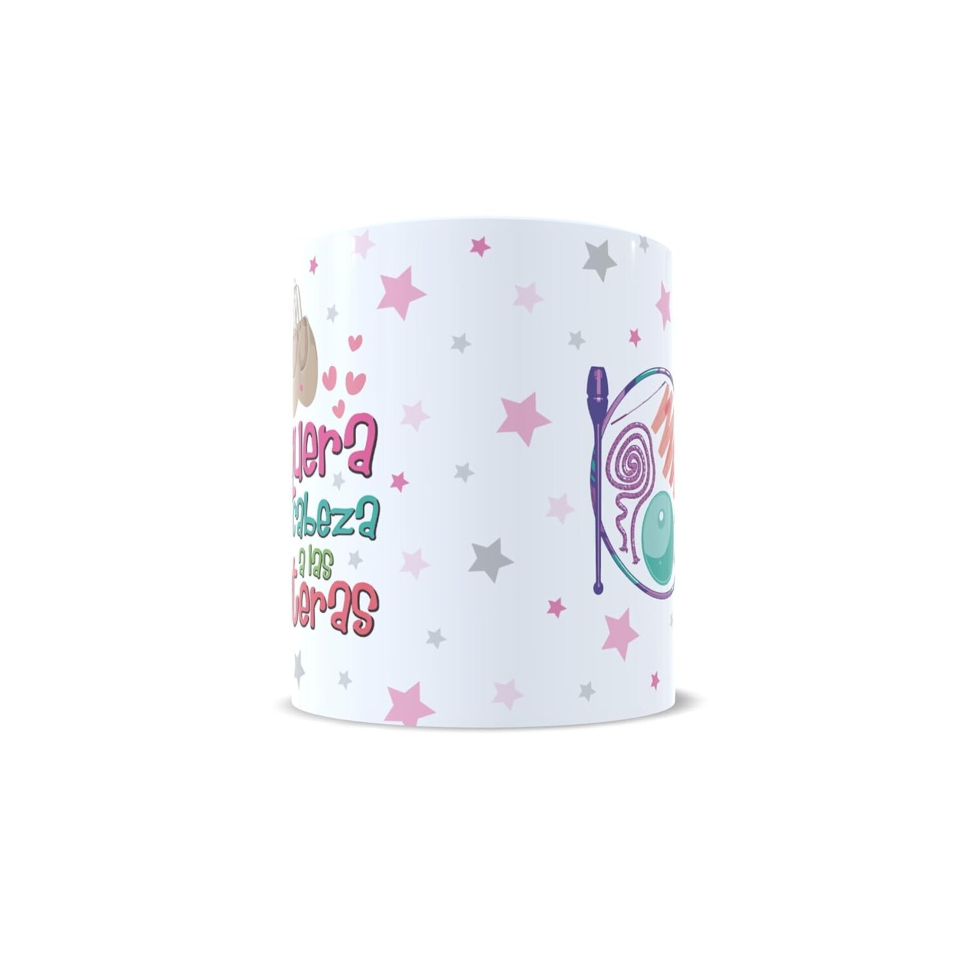 Taza personalizada Gimnasia Rítmica - soy ritmiquera de la cabeza a las punteras - 5