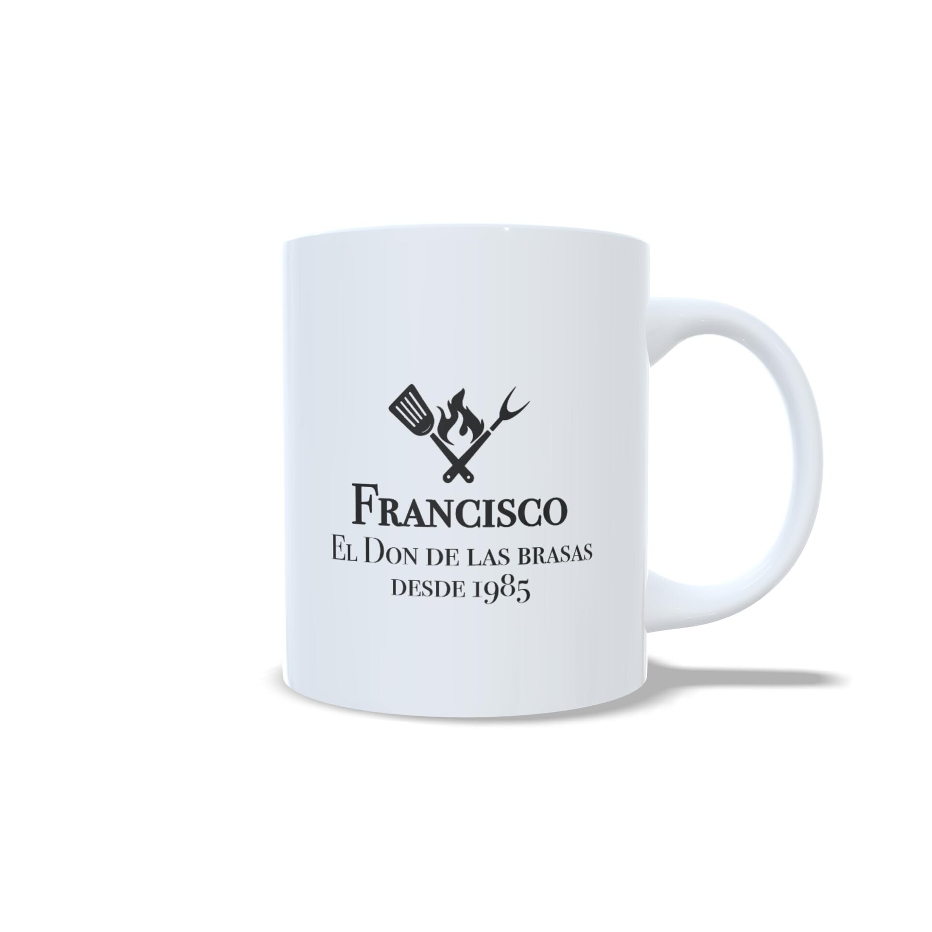 Taza personalizada El Padrino de las brasas GrillFather regalo barbacoa hombres - 3