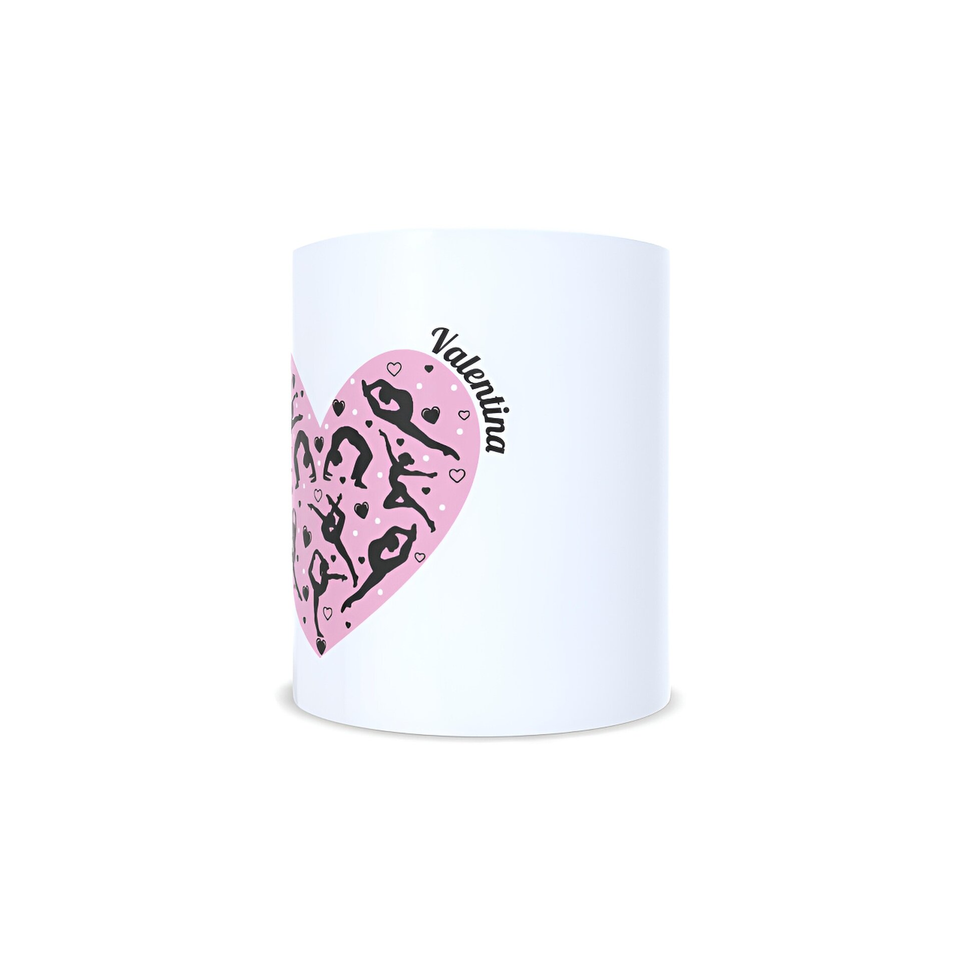 Taza personalizada Gimnasia Rítmica Love Siluetas Gimnastas Enna Blues - 5