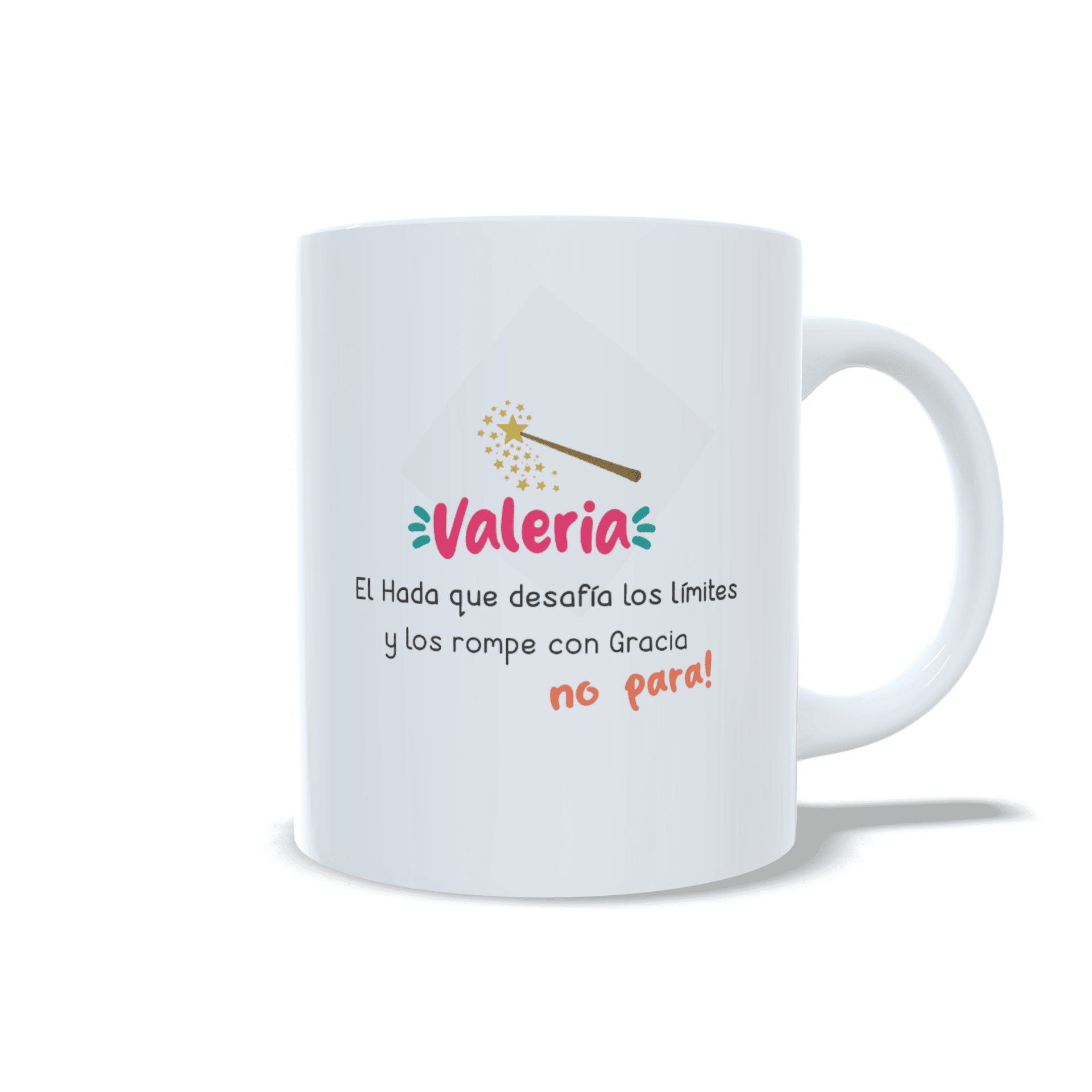Taza personalizada hadas magicas gemelas Zancada ballet gimnasia ritmica - 4