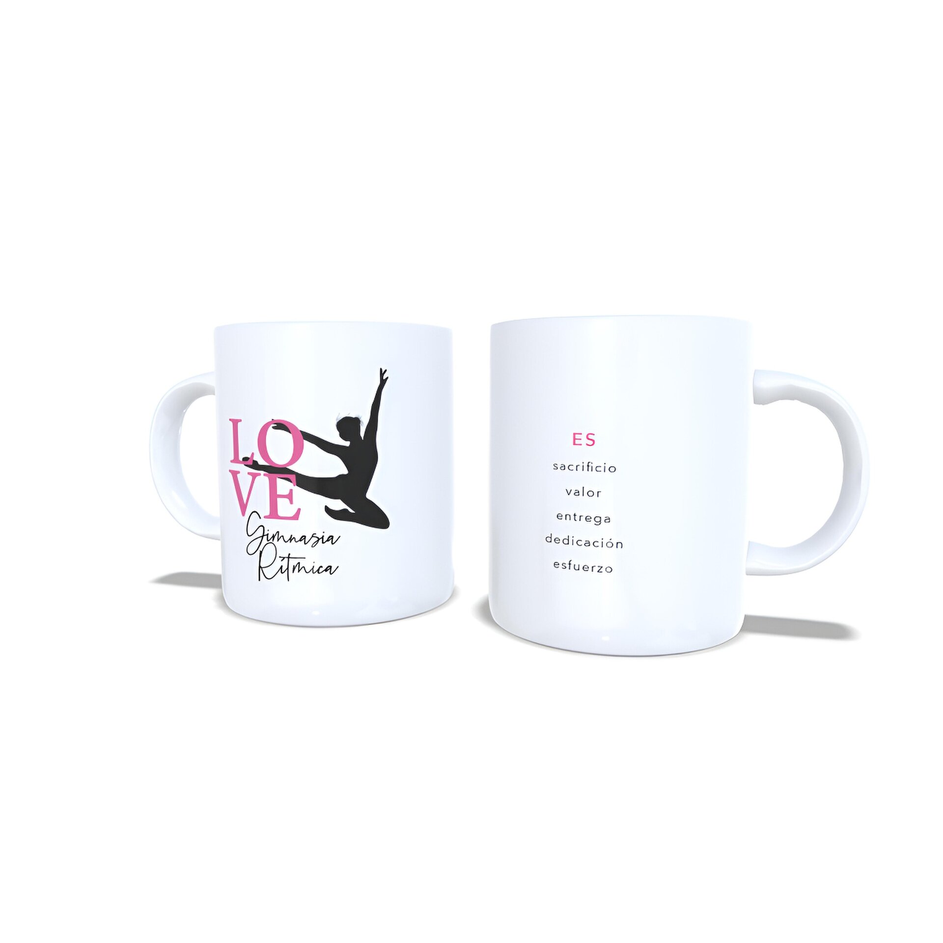 Taza personalizada Gimnasia Rítmica LOVE Sacrificio Esfuerzo regalo gimnastas - 3