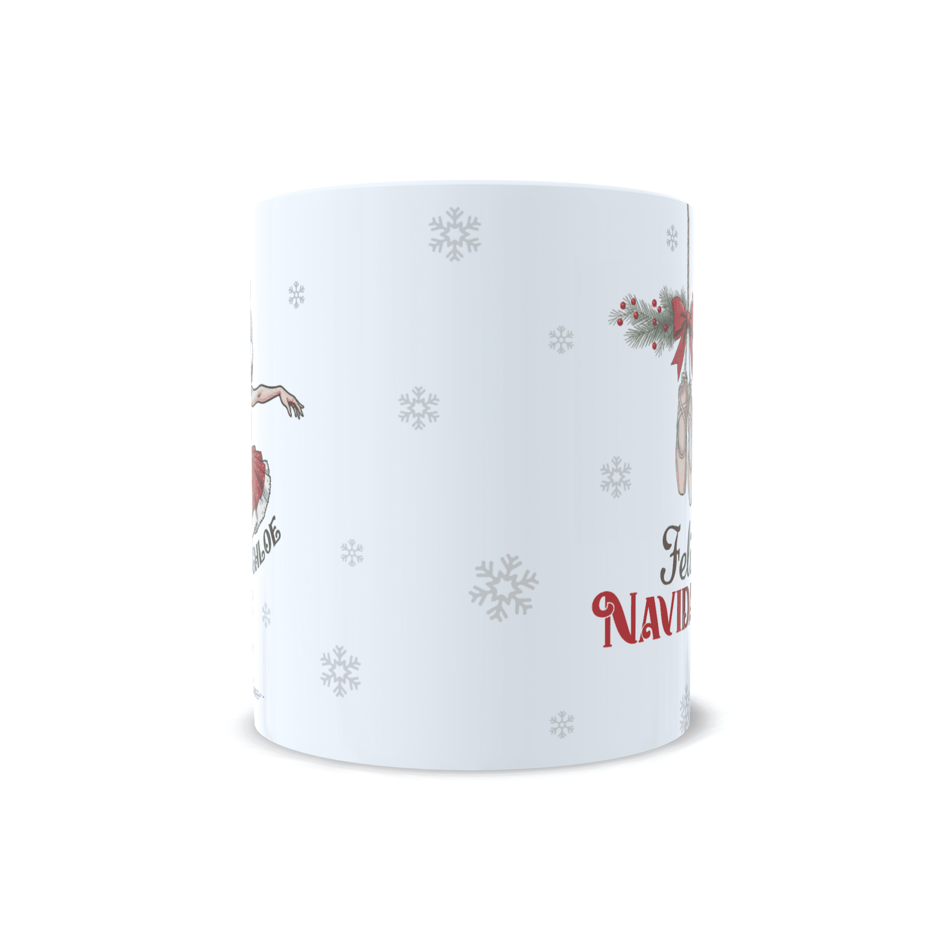 Taza personalizada regalo Bailarina Ballet navidad navideña Feliz Navidance - 3