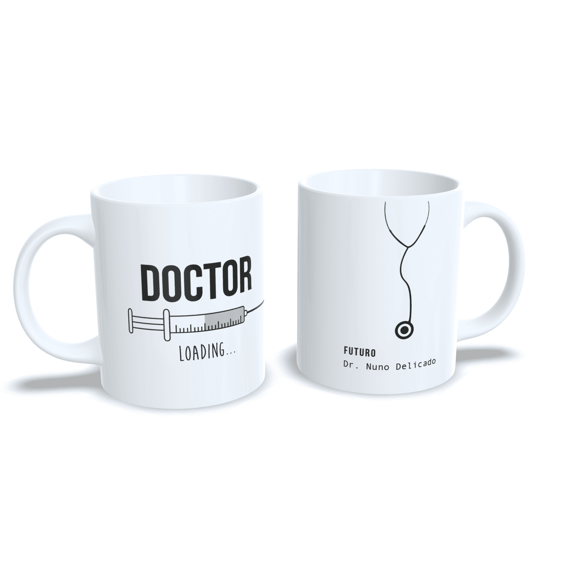 Taza personalizada regalo para estudiantes universitarios de medicina doctor - 2