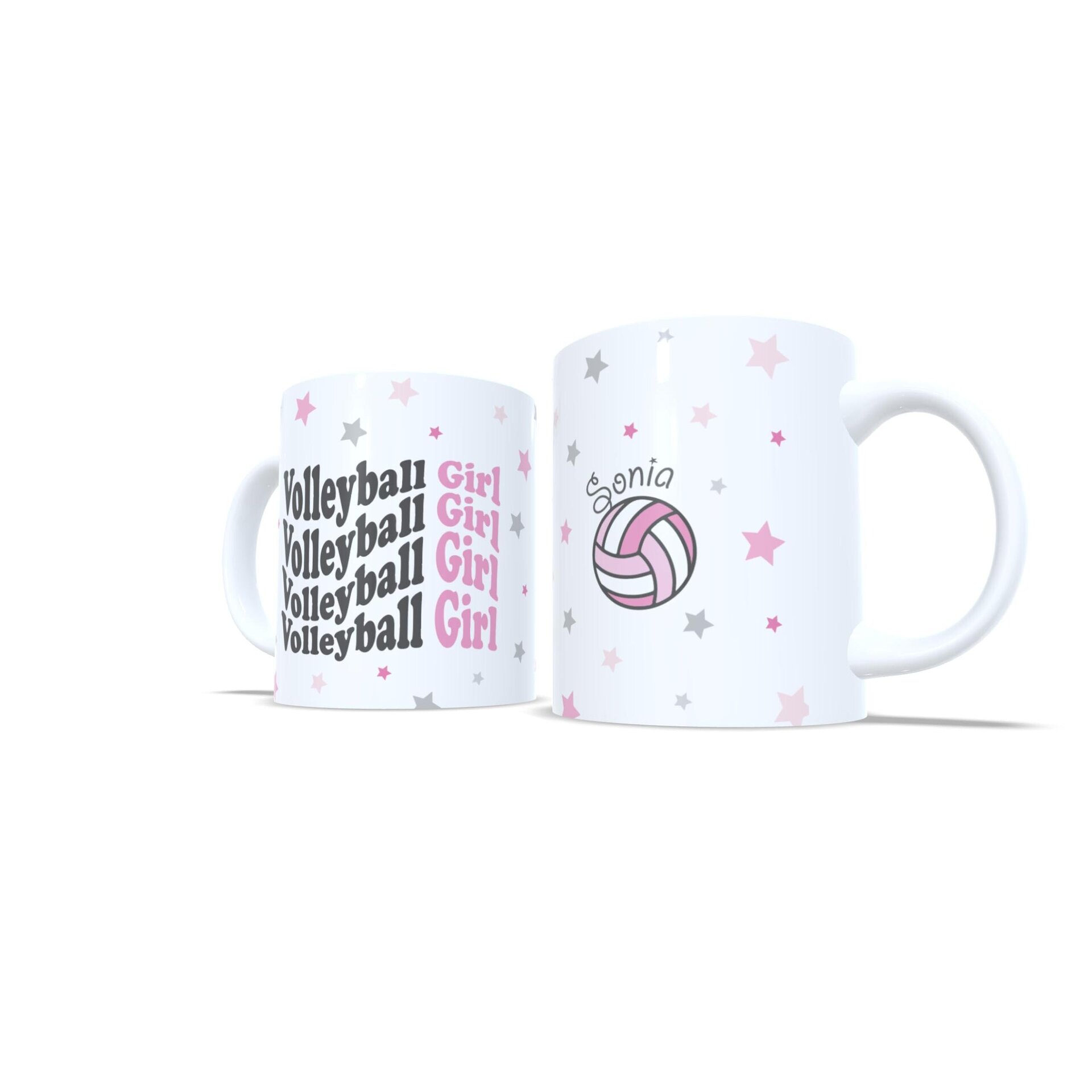 Taza personalizada voleibol para chicas jugadoras de vóley regalo original - 2