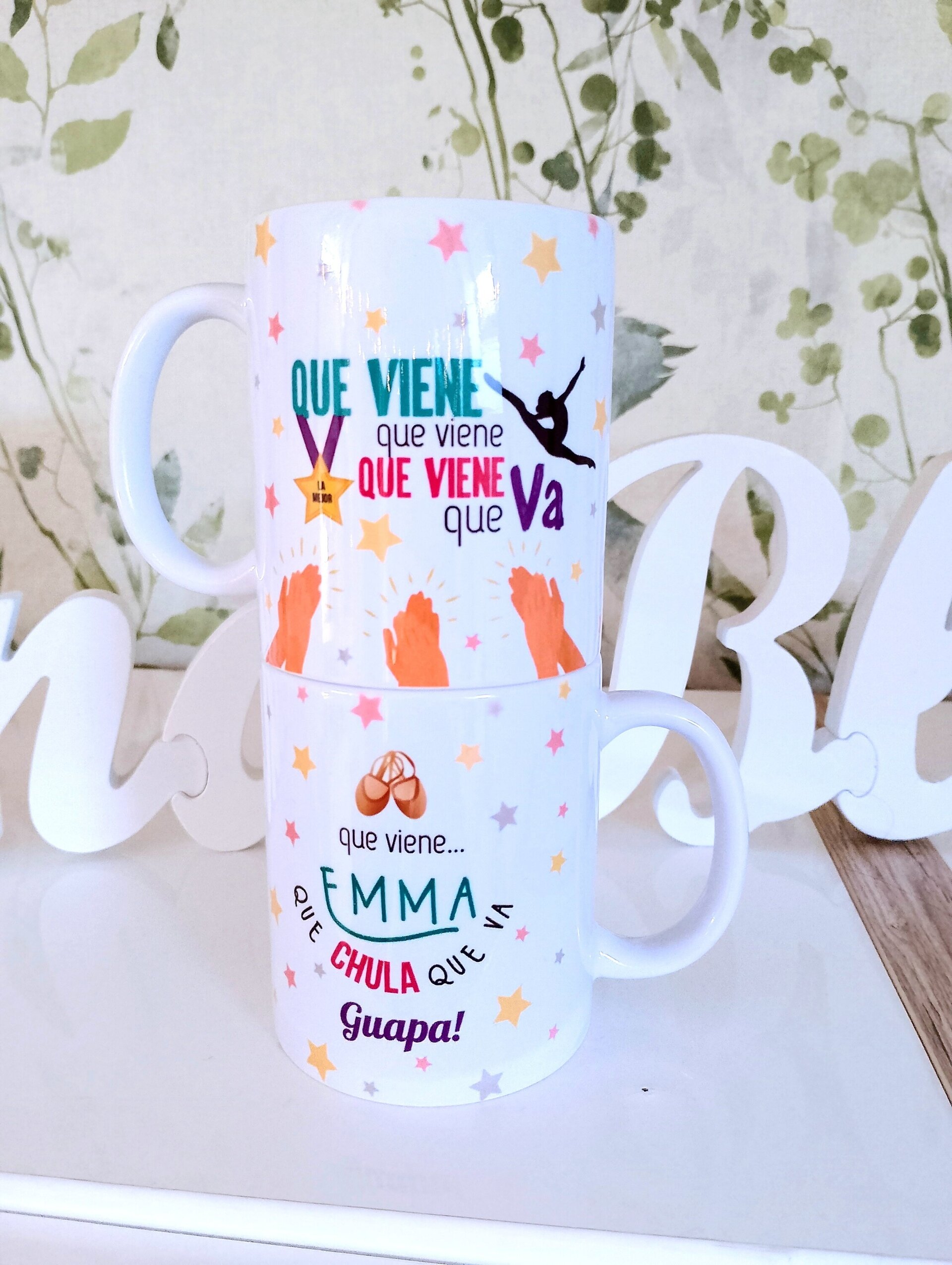 Taza personalizada Gimnasia Rítmica Va chula Gimnastas regalo ritmiqueras - 4