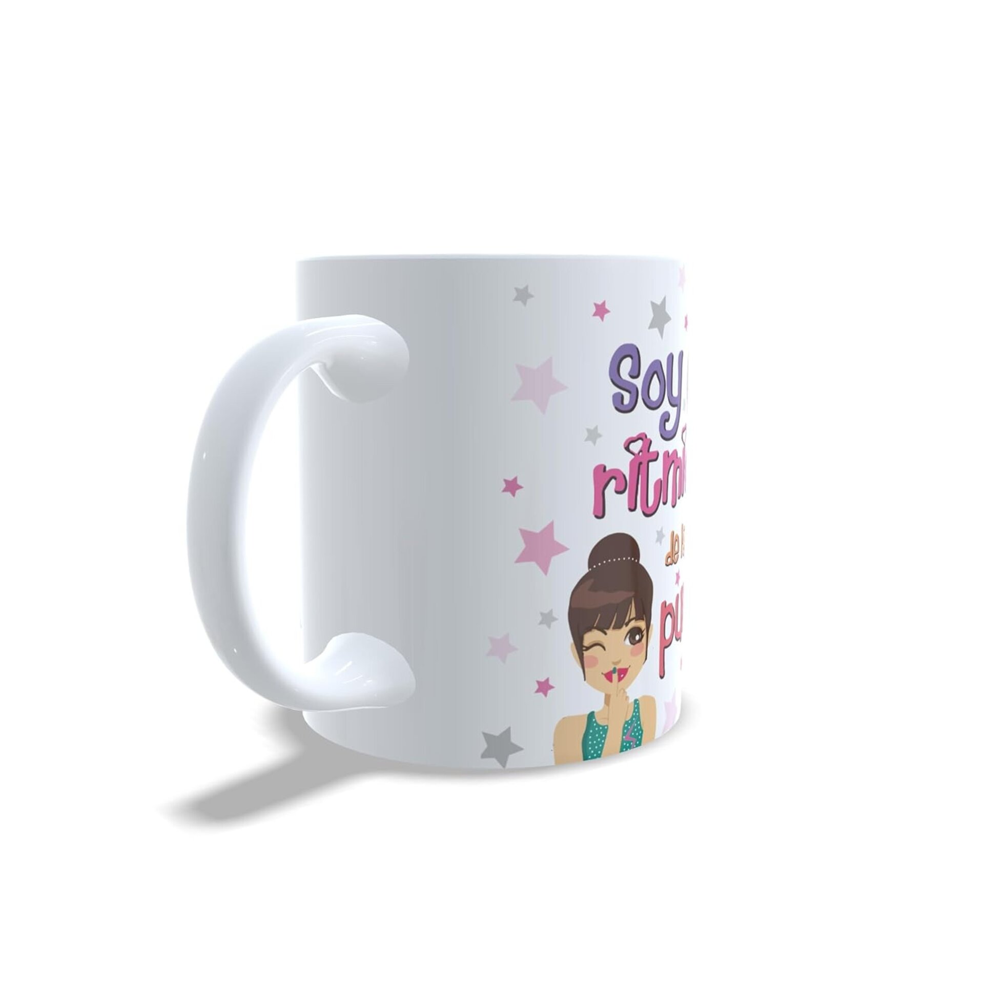 Taza personalizada Gimnasia Rítmica - soy ritmiquera de la cabeza a las punteras - 7