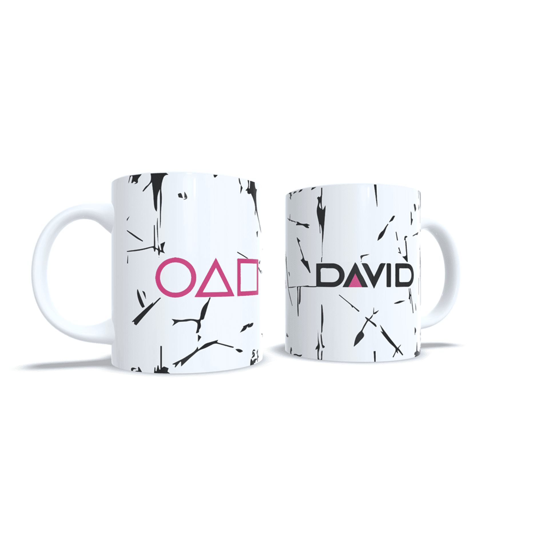 Taza personalizada inspirada en el Juego del Calamar serie Netflix con nombre - 7