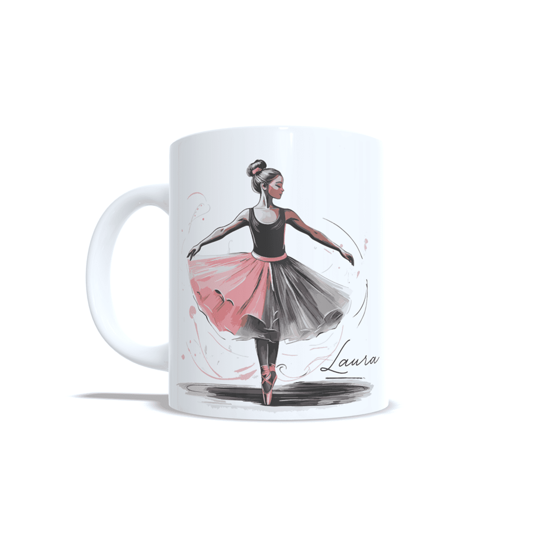 Taza personalizada regalo de Ballet o danza clásica para bailarinas y profesoras - 2