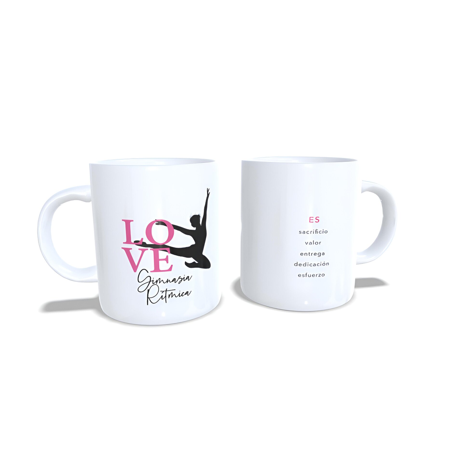 Taza personalizada Gimnasia Rítmica LOVE Sacrificio Esfuerzo regalo gimnastas - 6