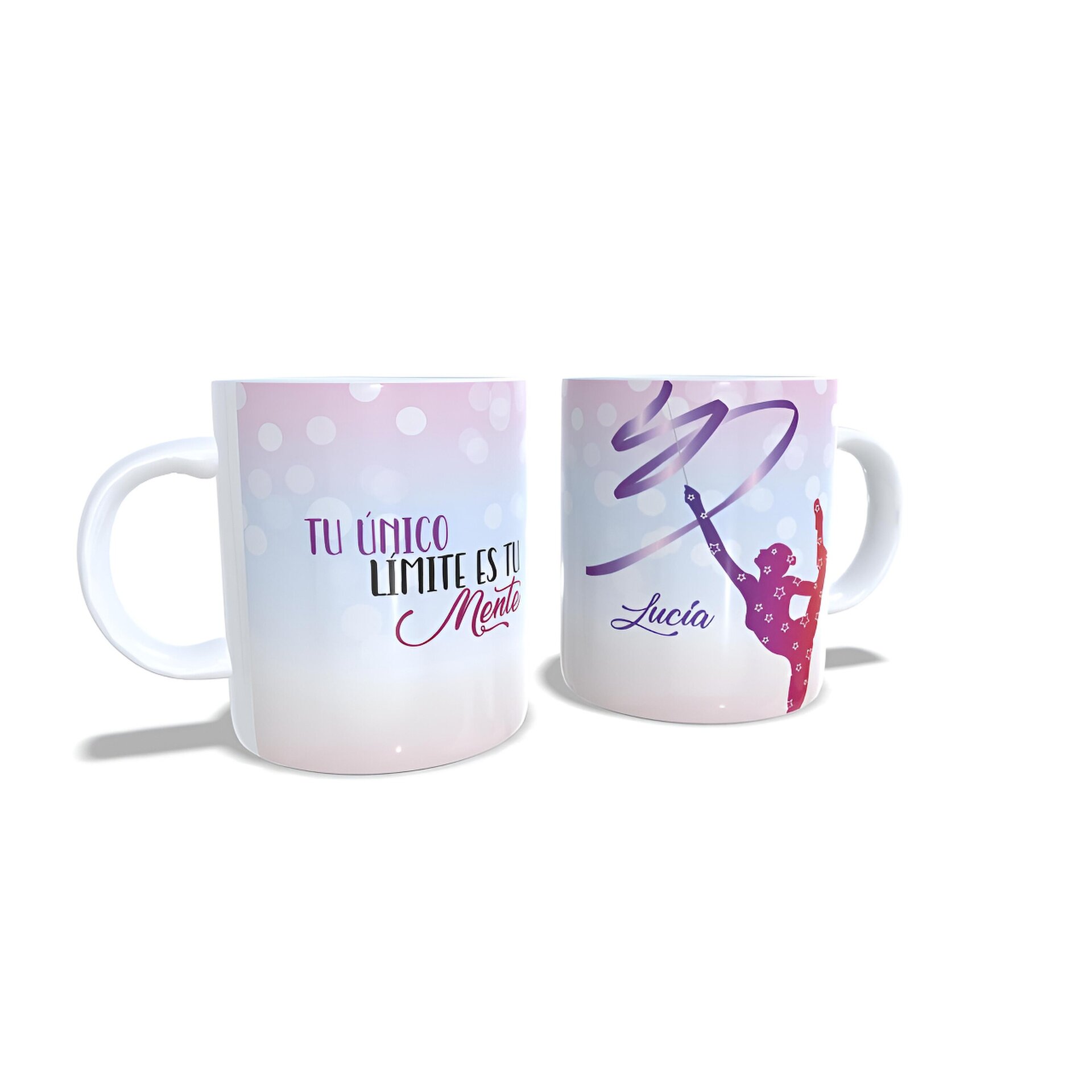 Taza personalizada Gimnasia Rítmica Cinta Tu único límite regalo gimnastas - 2