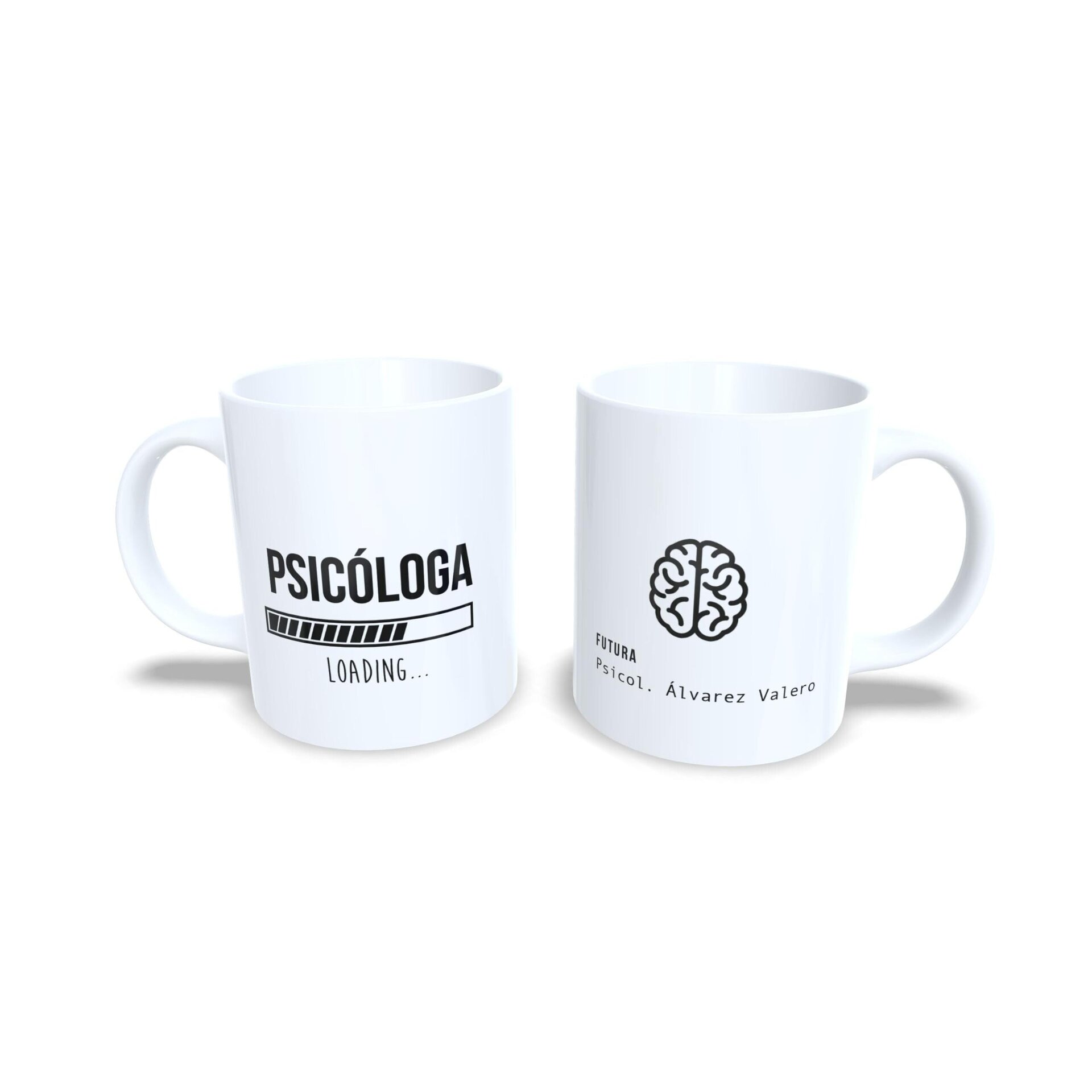 Taza personalizada para regalo de universitarios estudiantes de psicología - 5