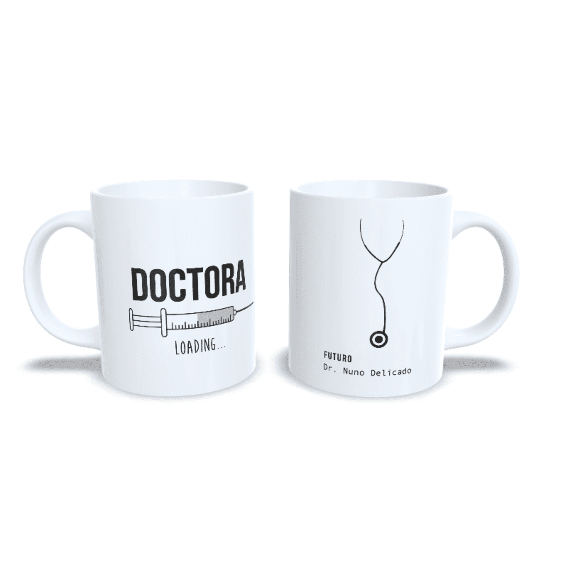Taza personalizada regalo para estudiantes universitarios de medicina doctor - 5