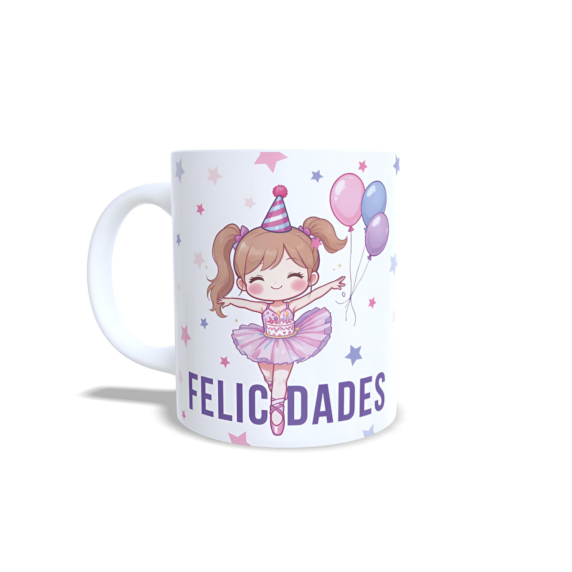 Taza personalizada ballet bailarina Felicidades cumpleaños regalo Enna Blues - 2