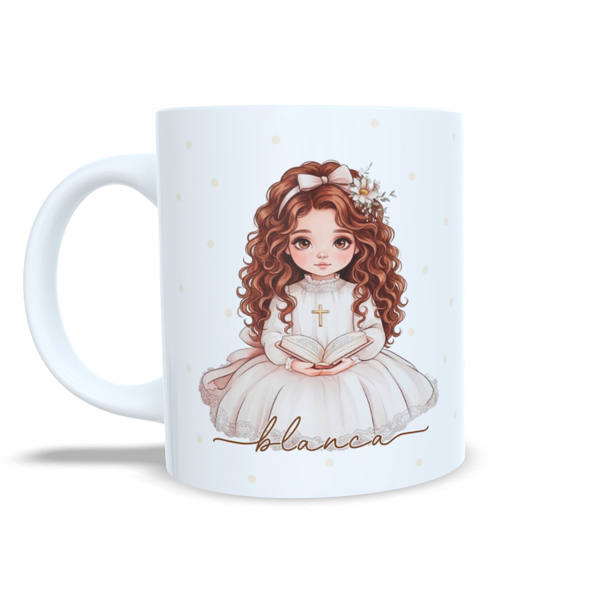 Taza personalizada comunión niña varios modelos - 4