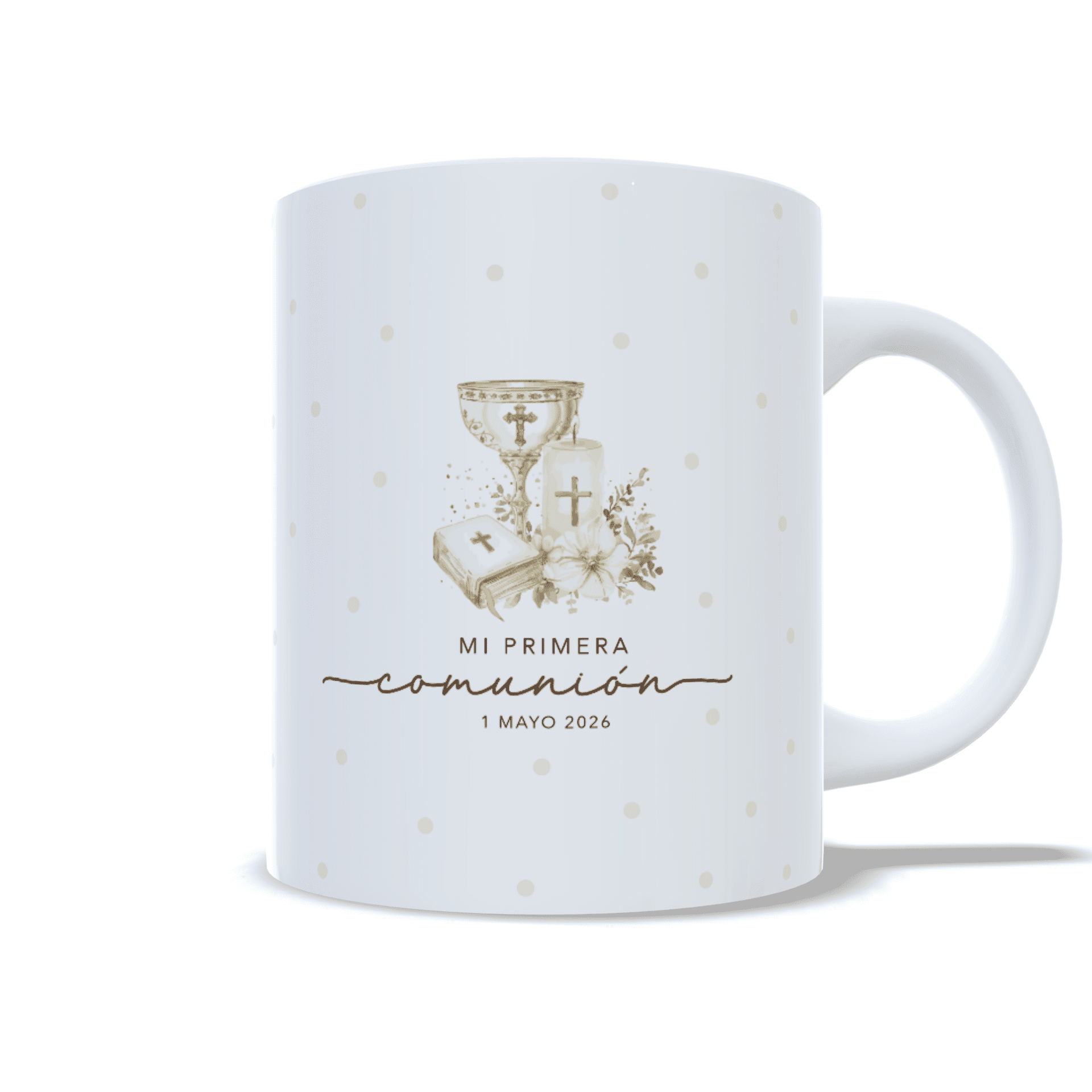 Taza personalizada comunión niña varios modelos - 10