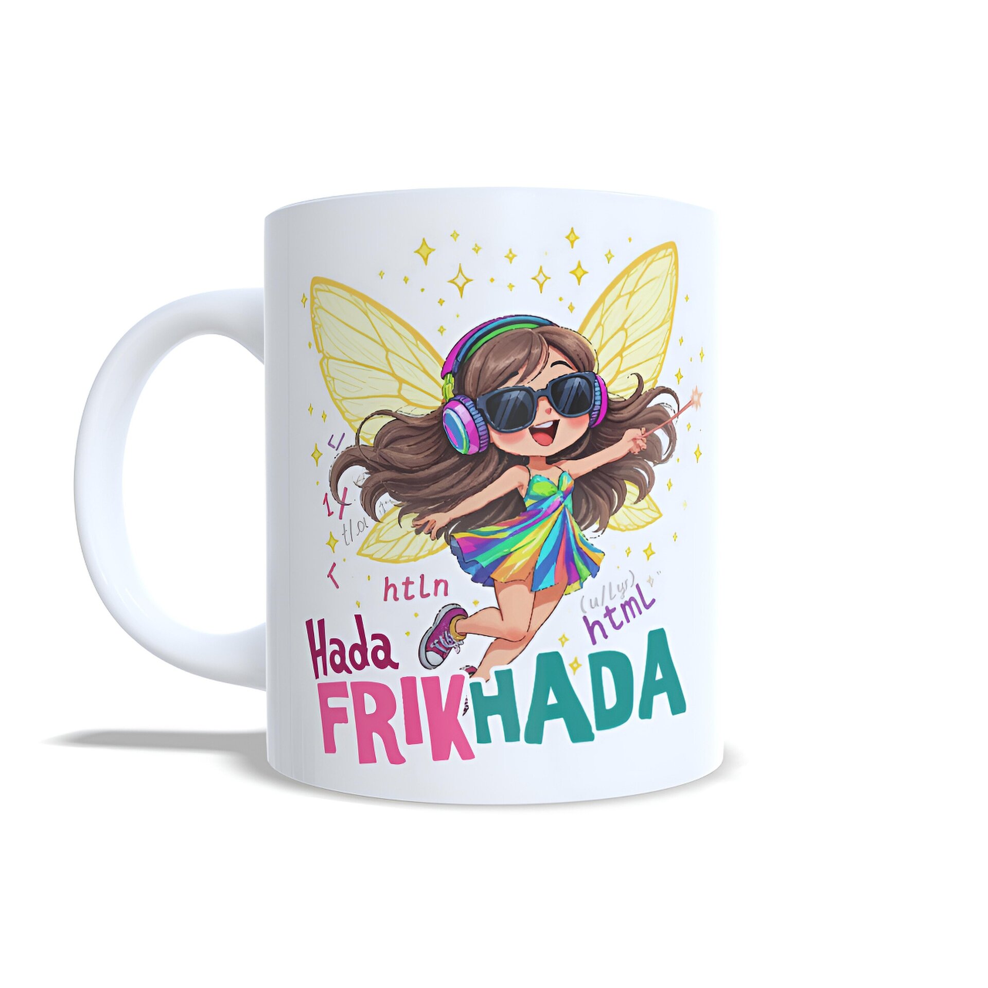 Taza personalizada Hada Frikada Frikhada regalo friki chicas original diferente - 2
