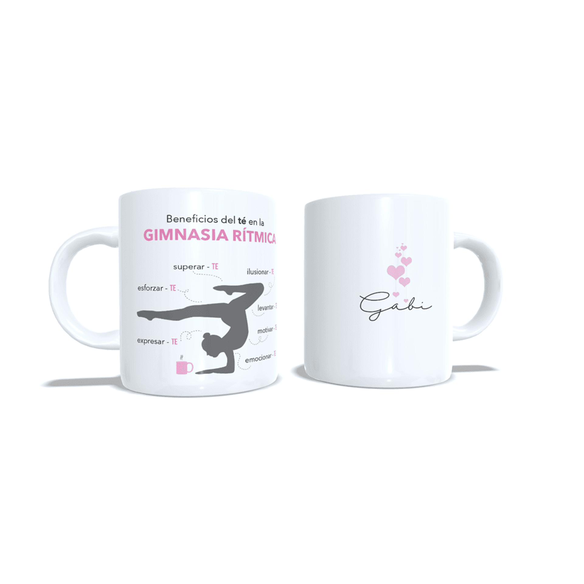 Taza personalizada gimnasia rítmica beneficios del té para gimnastas regalo - 6