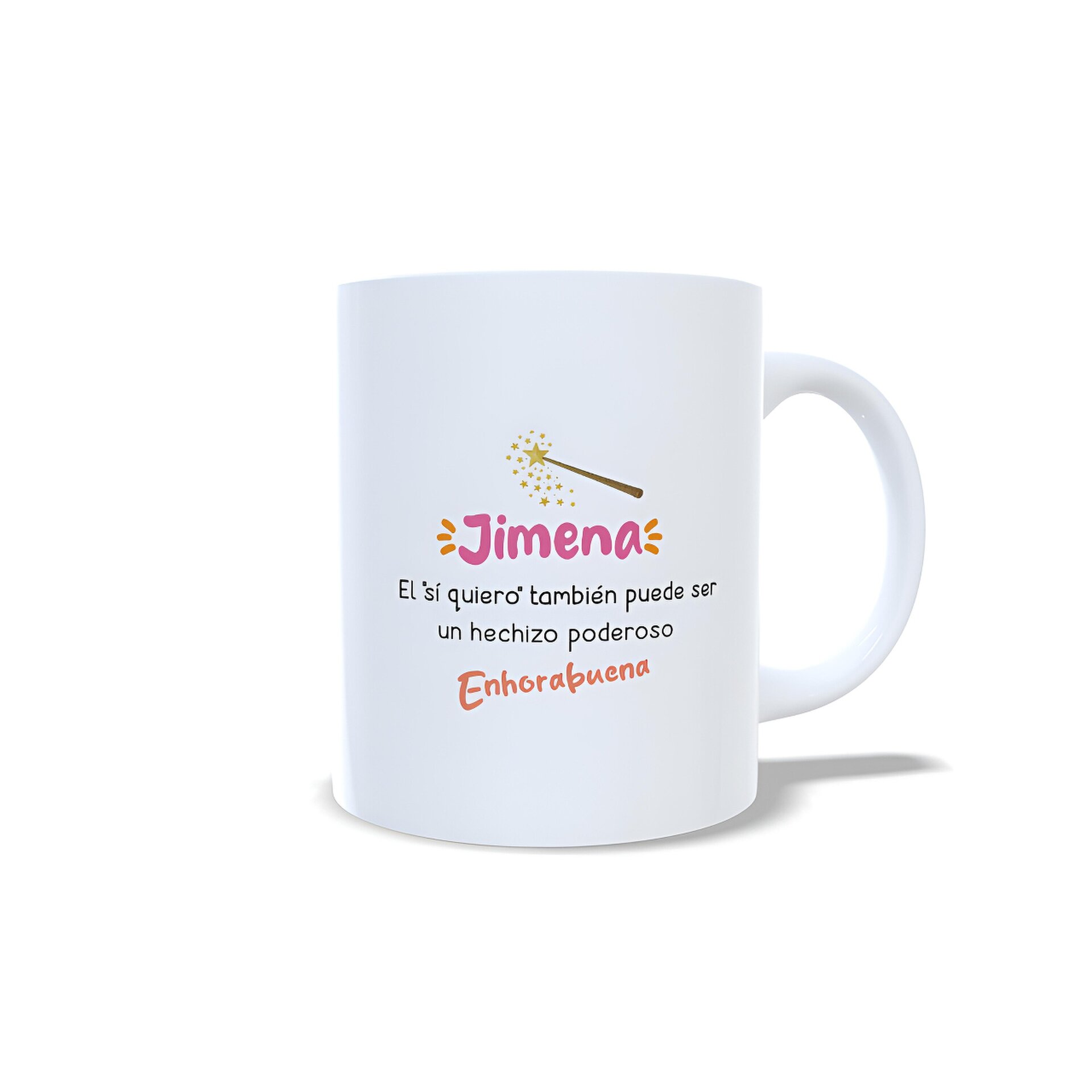 Taza personalizada hada casada ideal para futura novia boda despedida soltera - 3