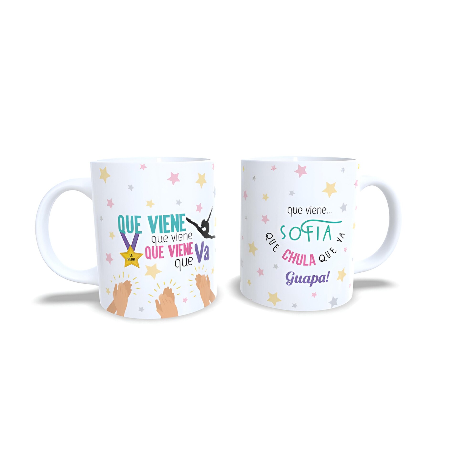 Taza personalizada Gimnasia Rítmica Va chula Gimnastas regalo ritmiqueras - 3