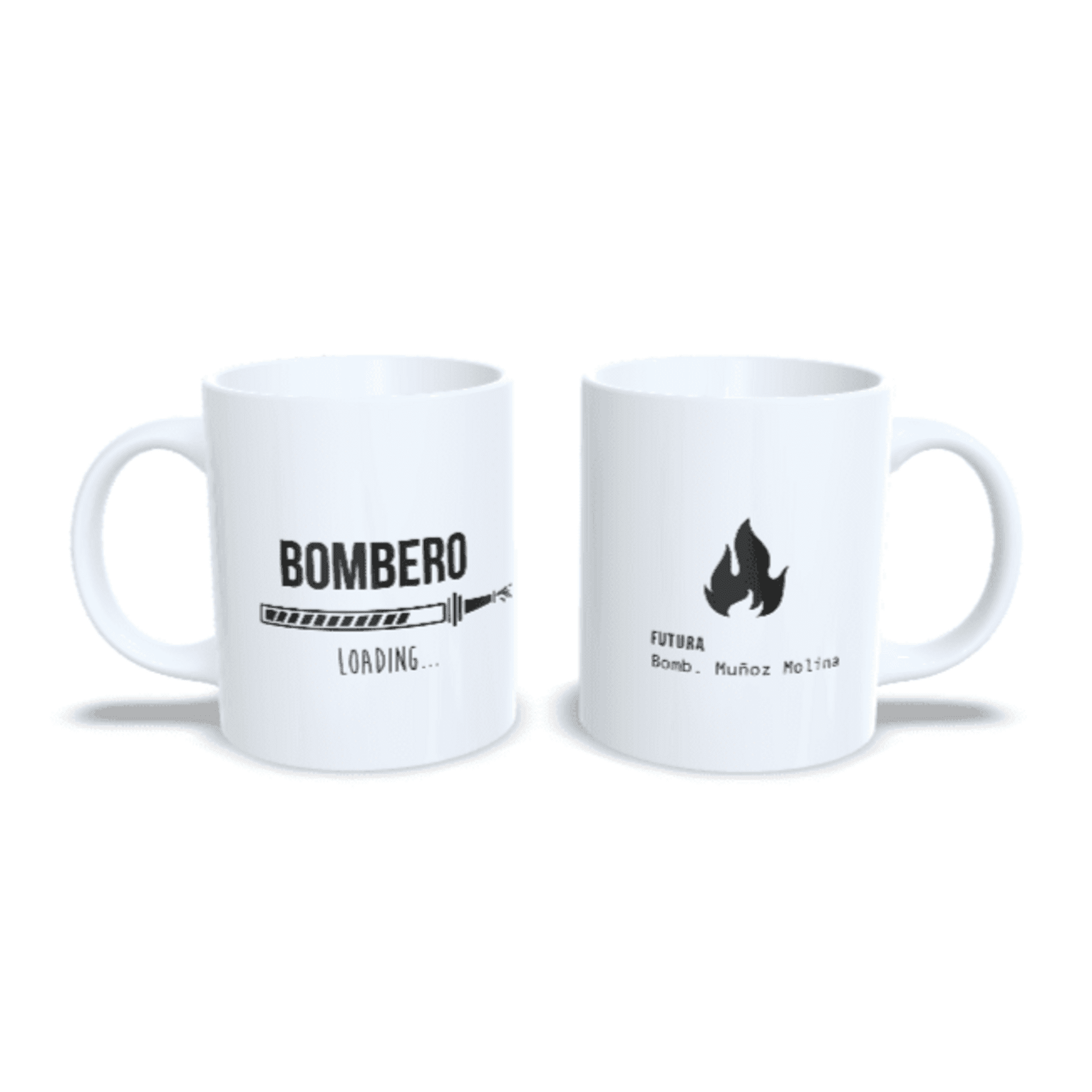 Taza personalizada regalo para estudiantes para bombero bombera funcionarios - 4
