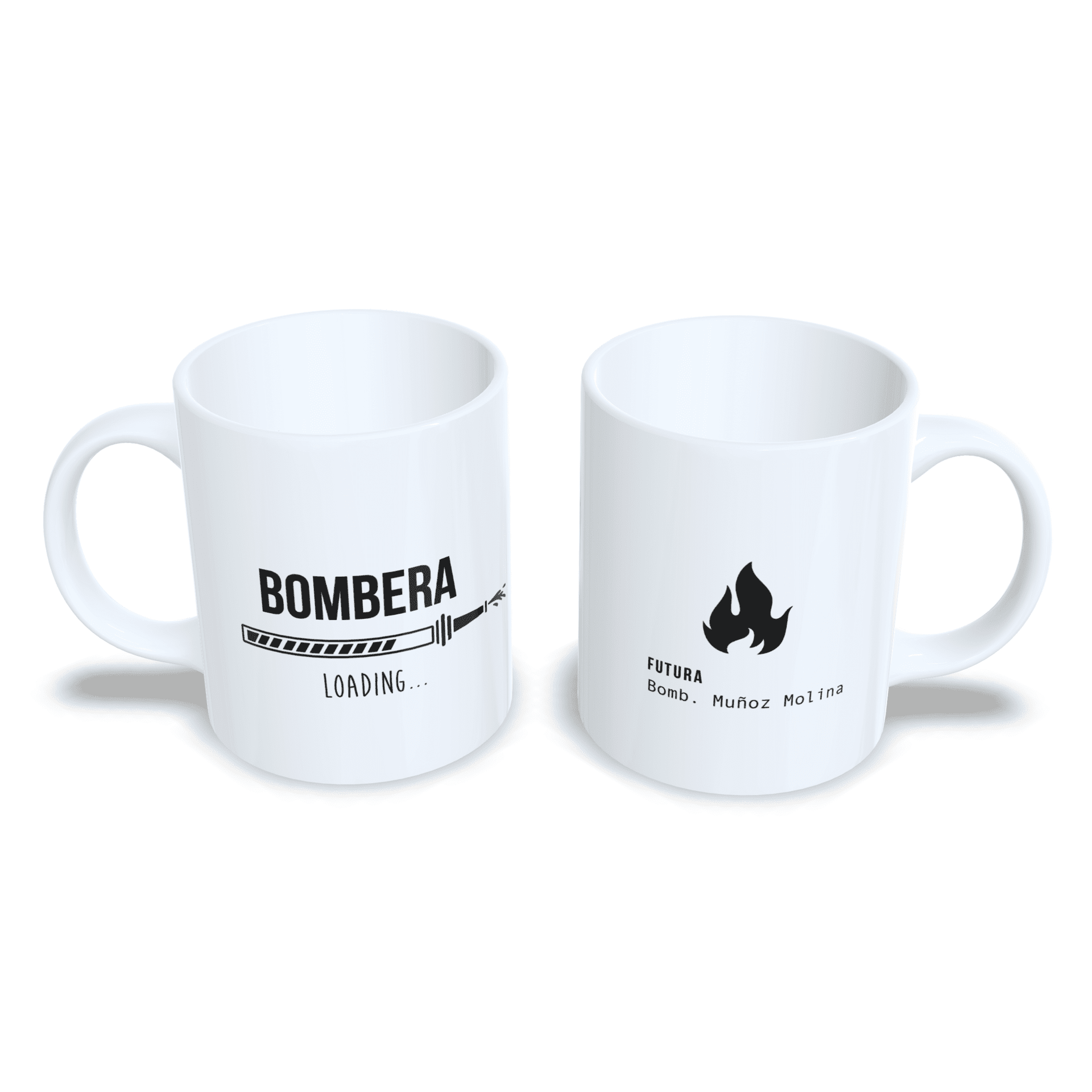 Taza personalizada regalo para estudiantes para bombero bombera funcionarios - 5