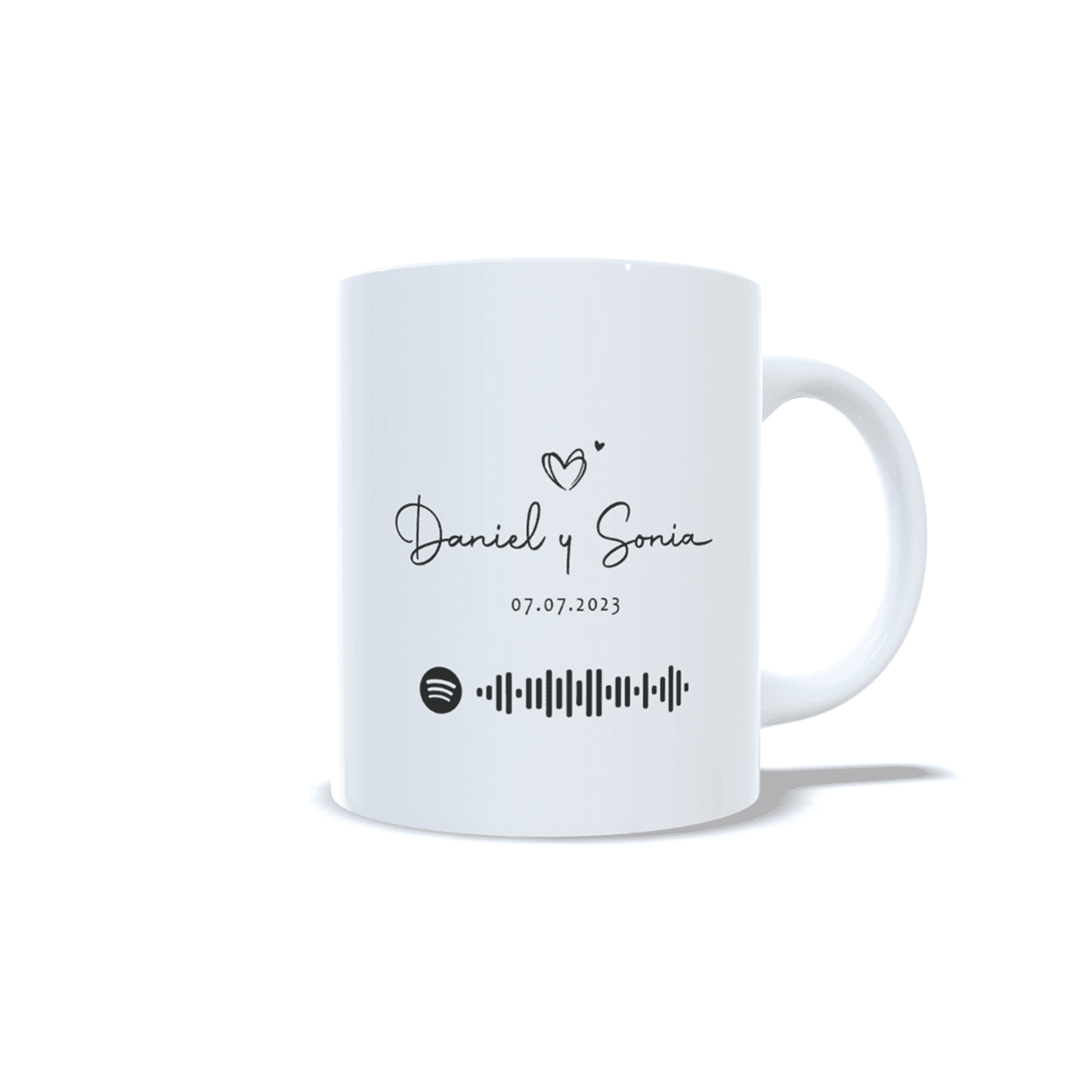 Taza personalizada para parejas aniversario san Valentin regalo novio novia 2 - 4
