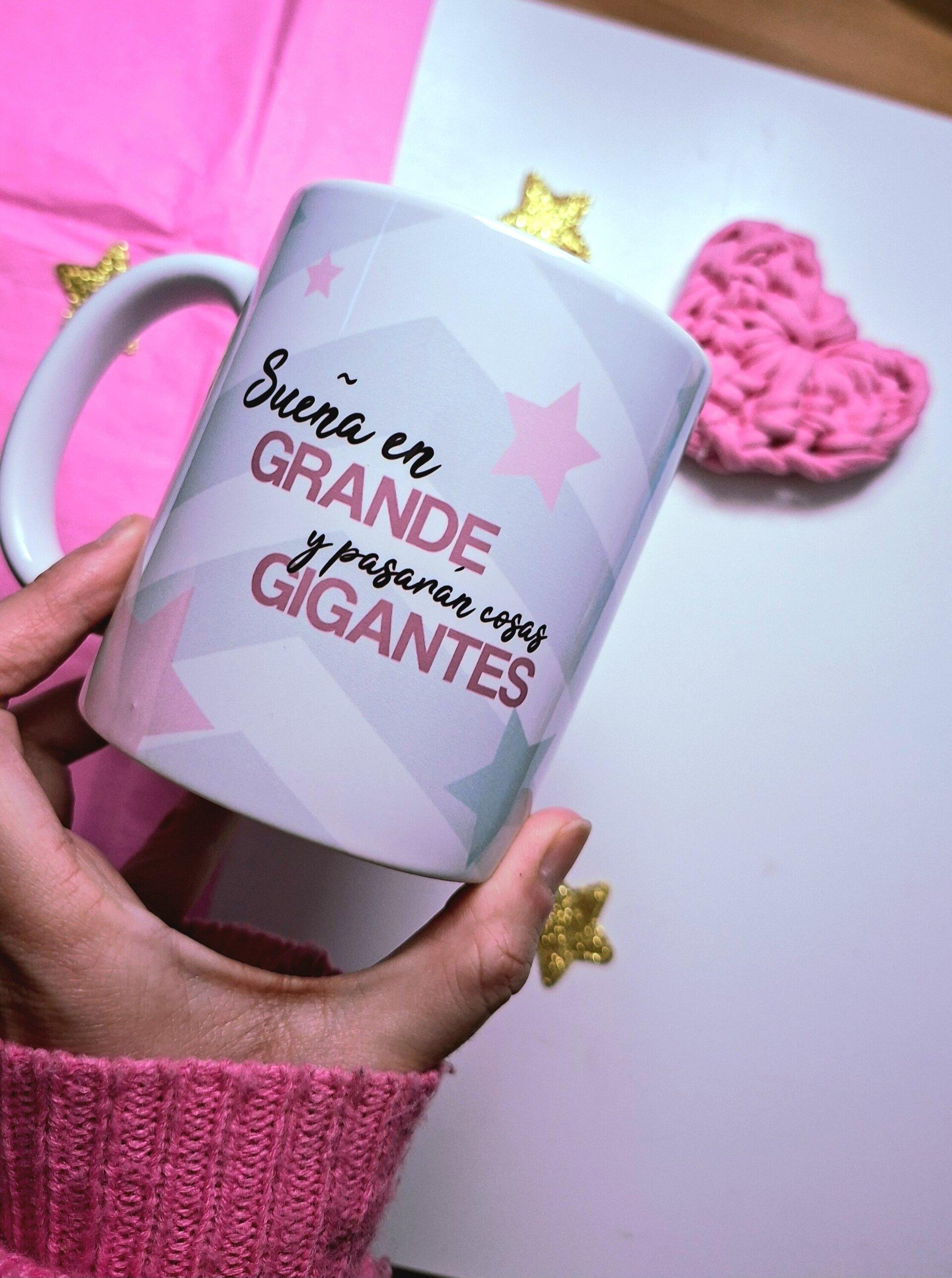 Taza personalizada Gimnasia Rítmica Aro Sueña en grande regalo gimnastas - 4