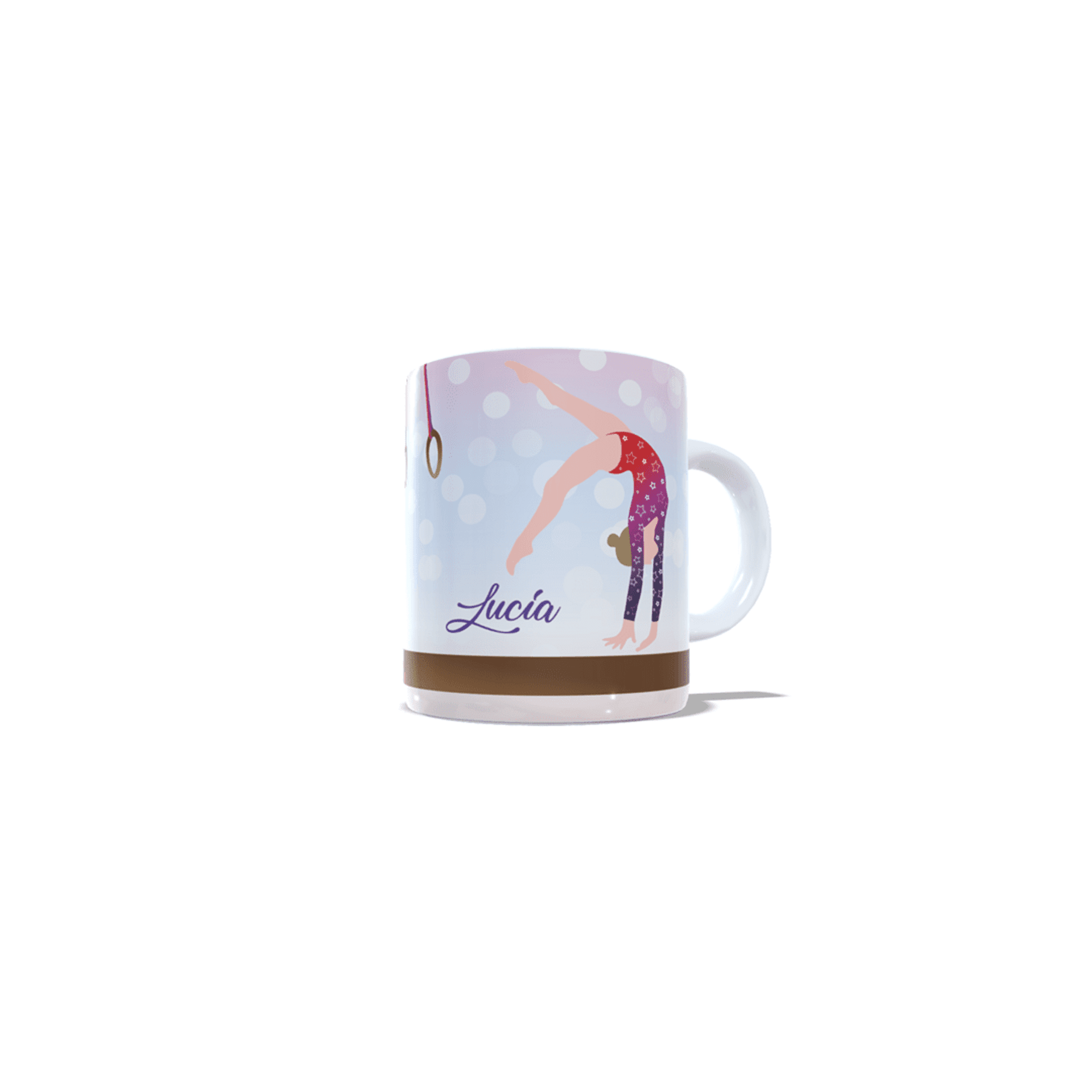 Taza personalizada Gimnasia Artística Tu único límite es tu mente - 5