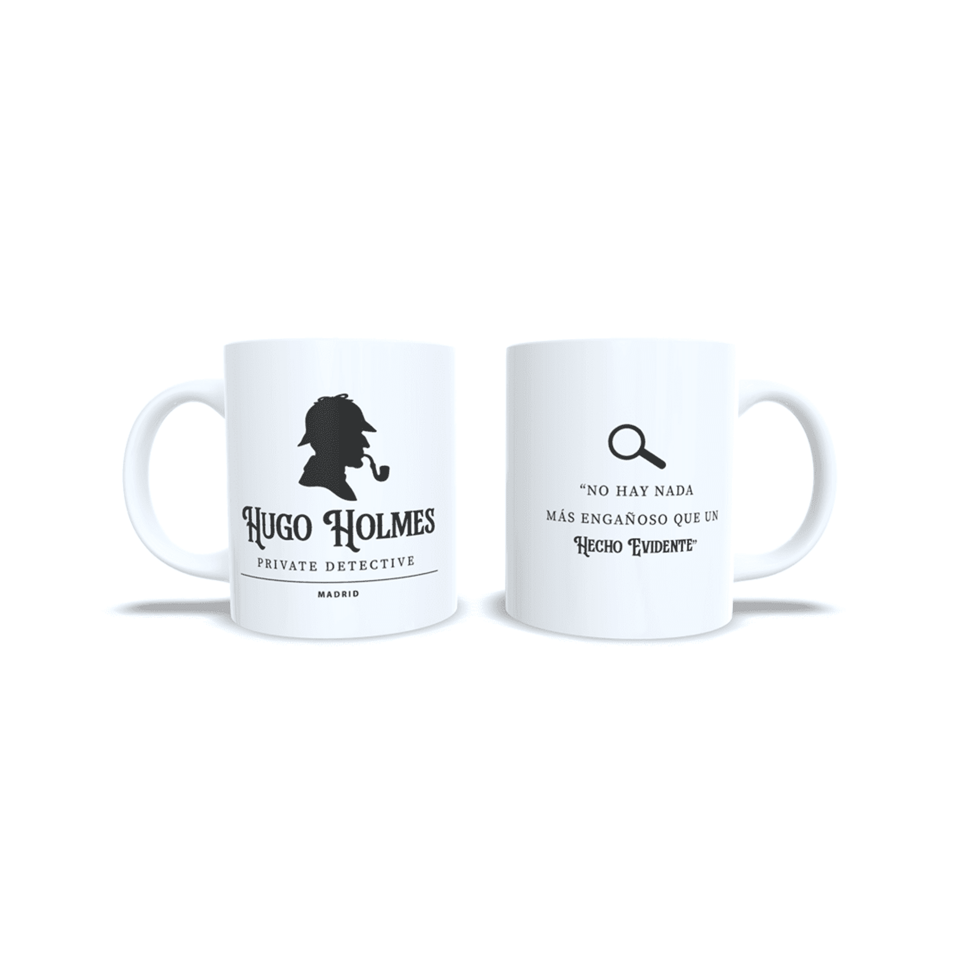 Taza personalizada Sherlock Holmes detective espía misterio - 6