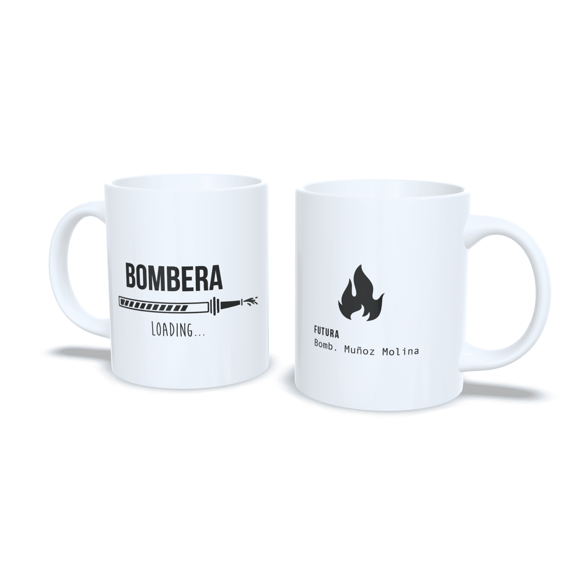 Taza personalizada regalo para estudiantes para bombero bombera funcionarios - 6