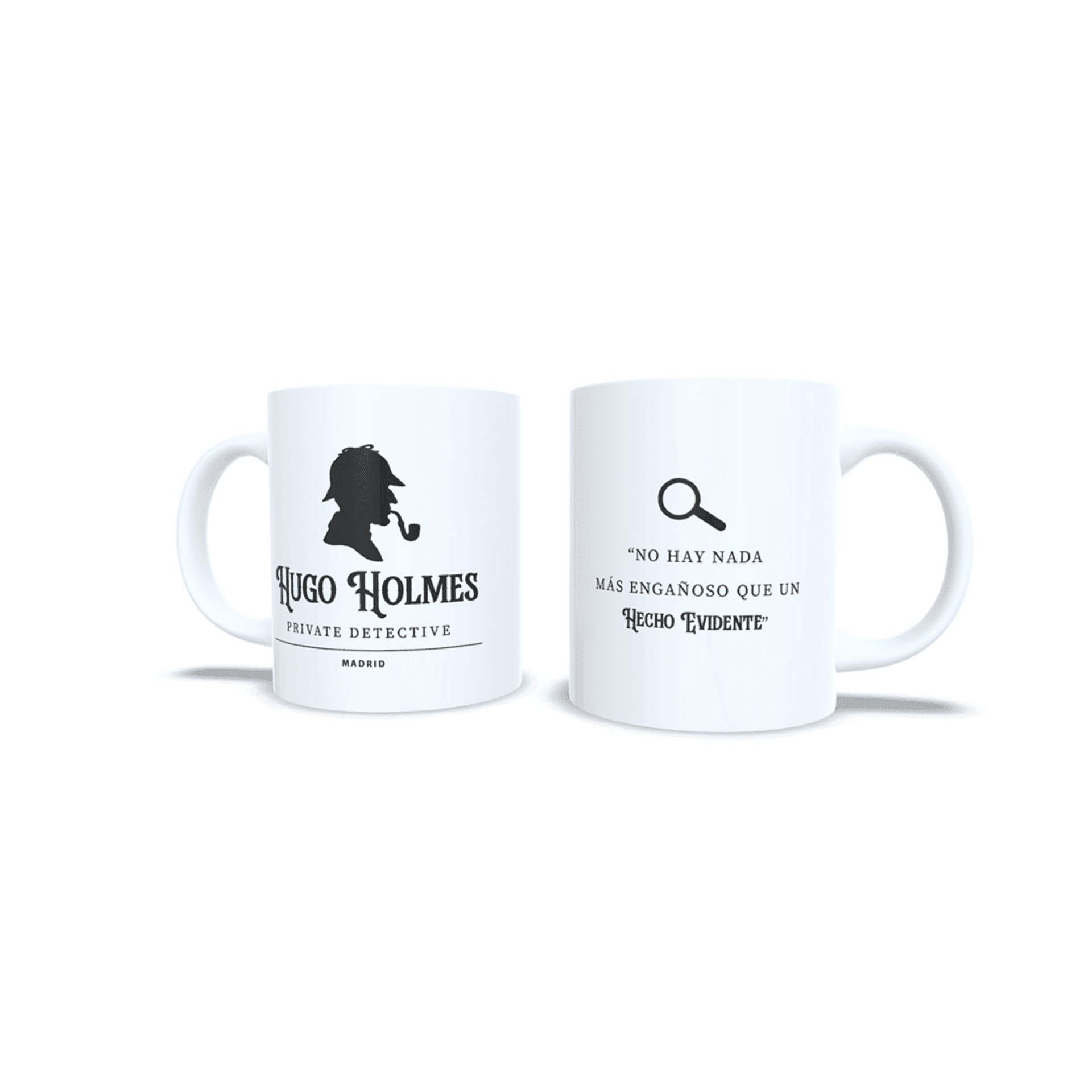 Taza personalizada Sherlock Holmes detective espía misterio - 3