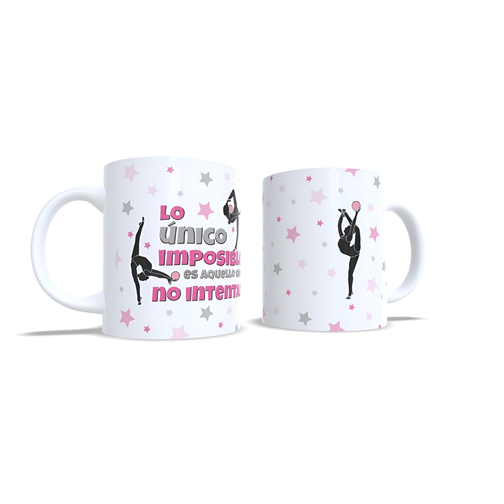 Taza personalizada Gimnasia Rítmica Lo único imposible regalo gimnastas - 4