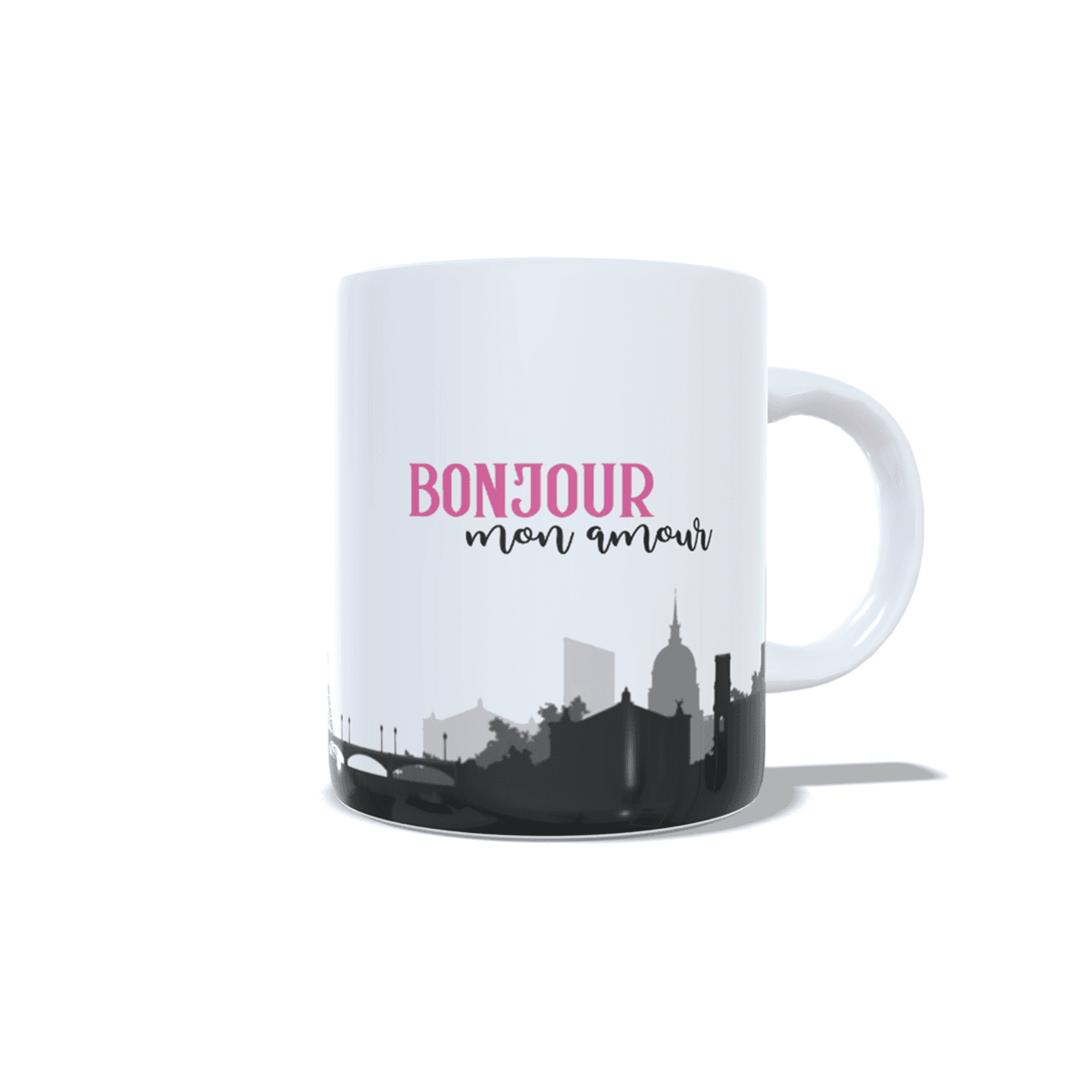Taza personalizada inspirada en Emily en Paris Bonjour serie netflix regalo - 4