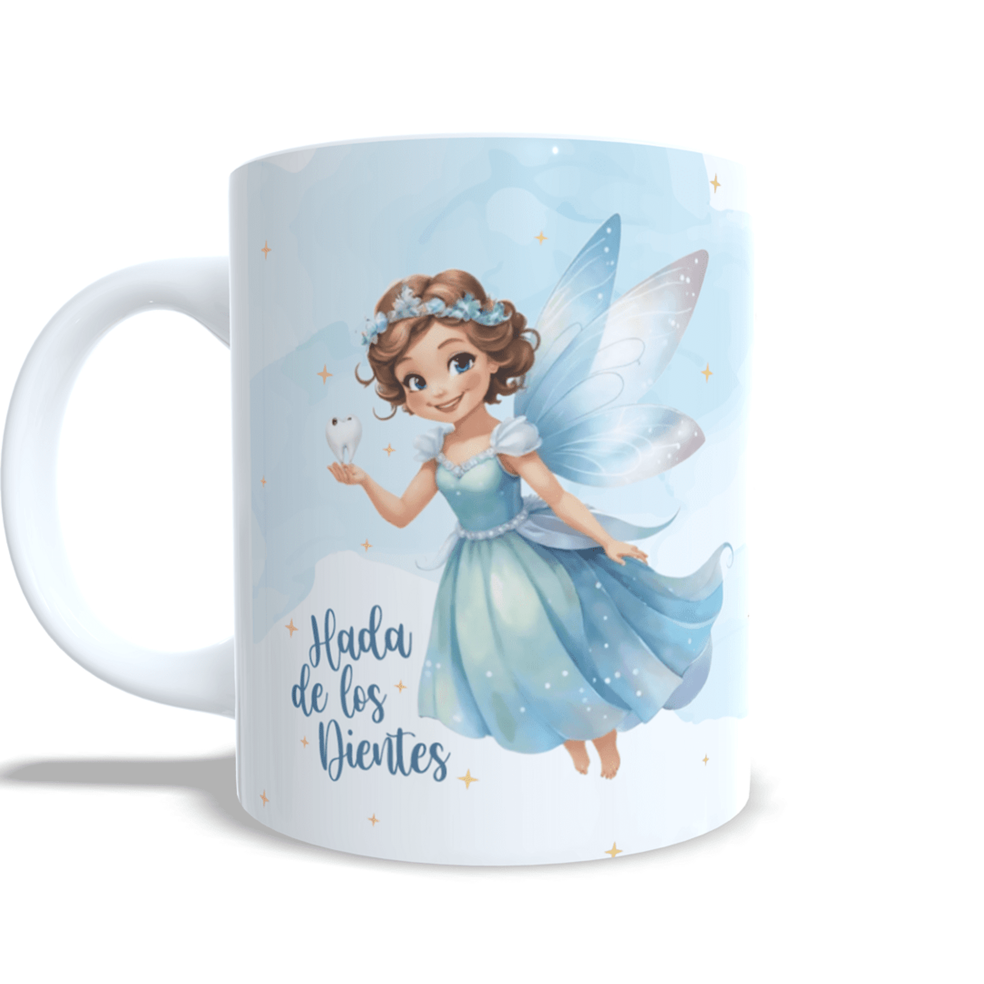 Taza personalizada regalo magico hada de los dientes niños y niñas - 4
