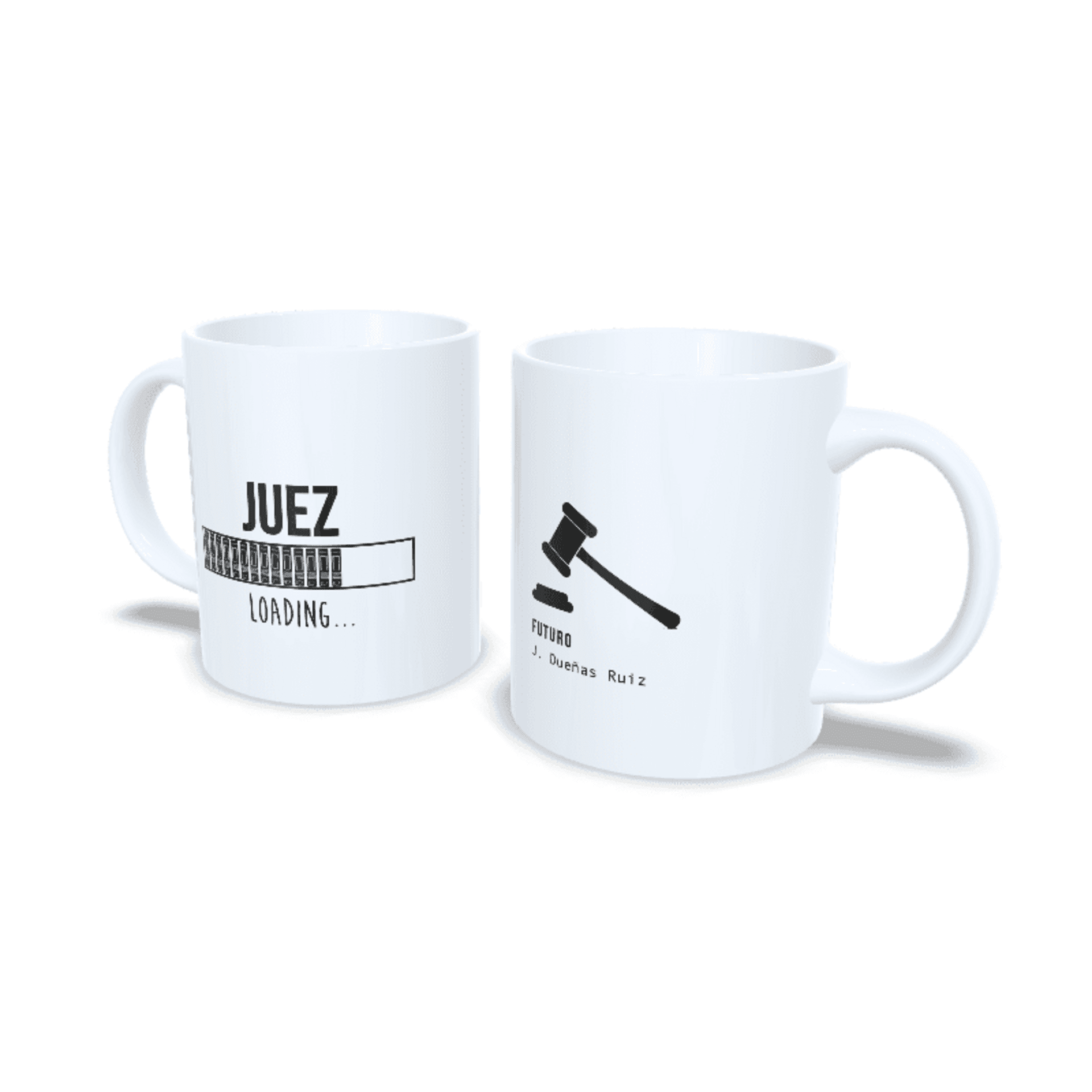 Taza personalizada regalo para estudiantes universitarios de Juez o jueza opo - 5