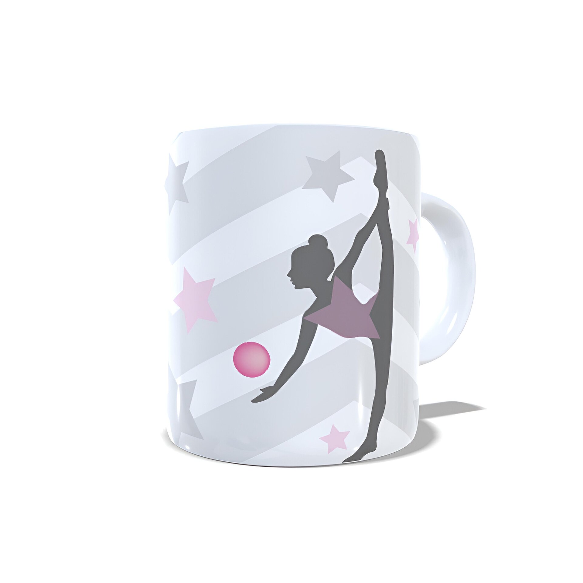 Taza personalizada Gimnasia Rítmica Pelota Sueña en grande regalo gimnastas - 4