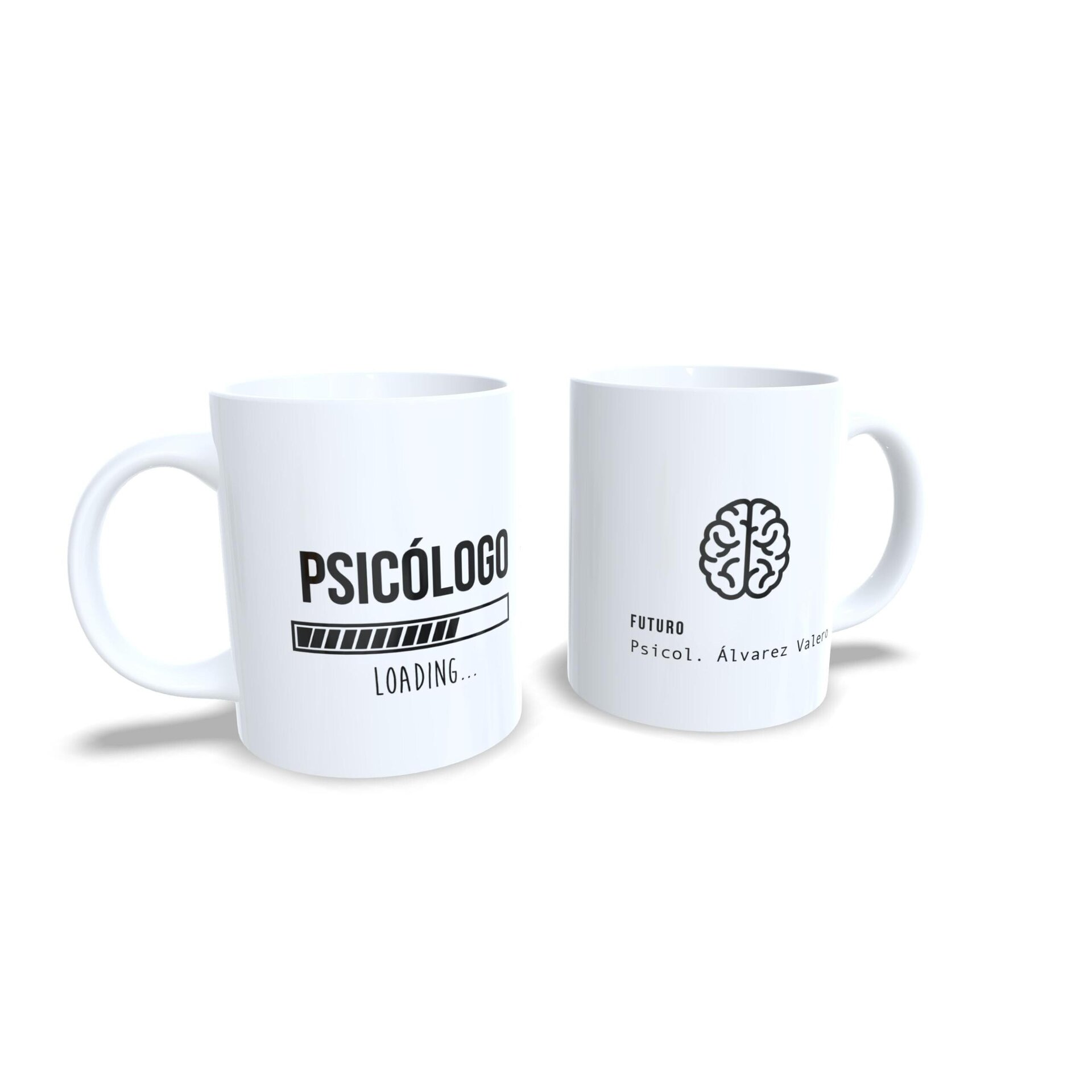 Taza personalizada para regalo de universitarios estudiantes de psicología - 6